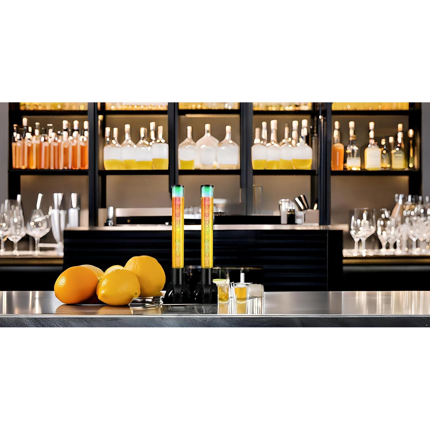 Dispensador de Bebidas Ediactcyl 1.5L con Luz LED y Hielo