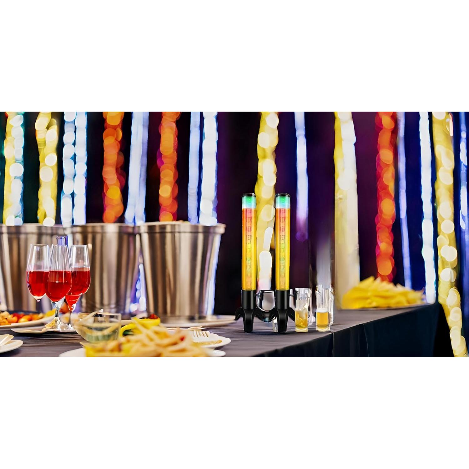 Dispensador de Bebidas Ediactcyl 1.5L con Luz LED y Hielo