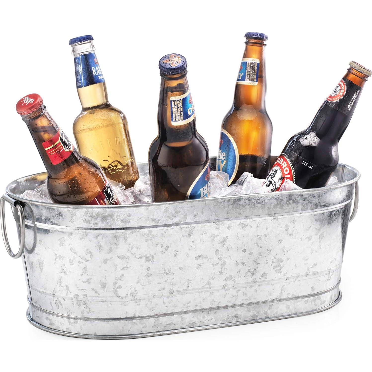 Dispensadores de Bebidas de Vidrio Home to Table 1.5 Galones Doble