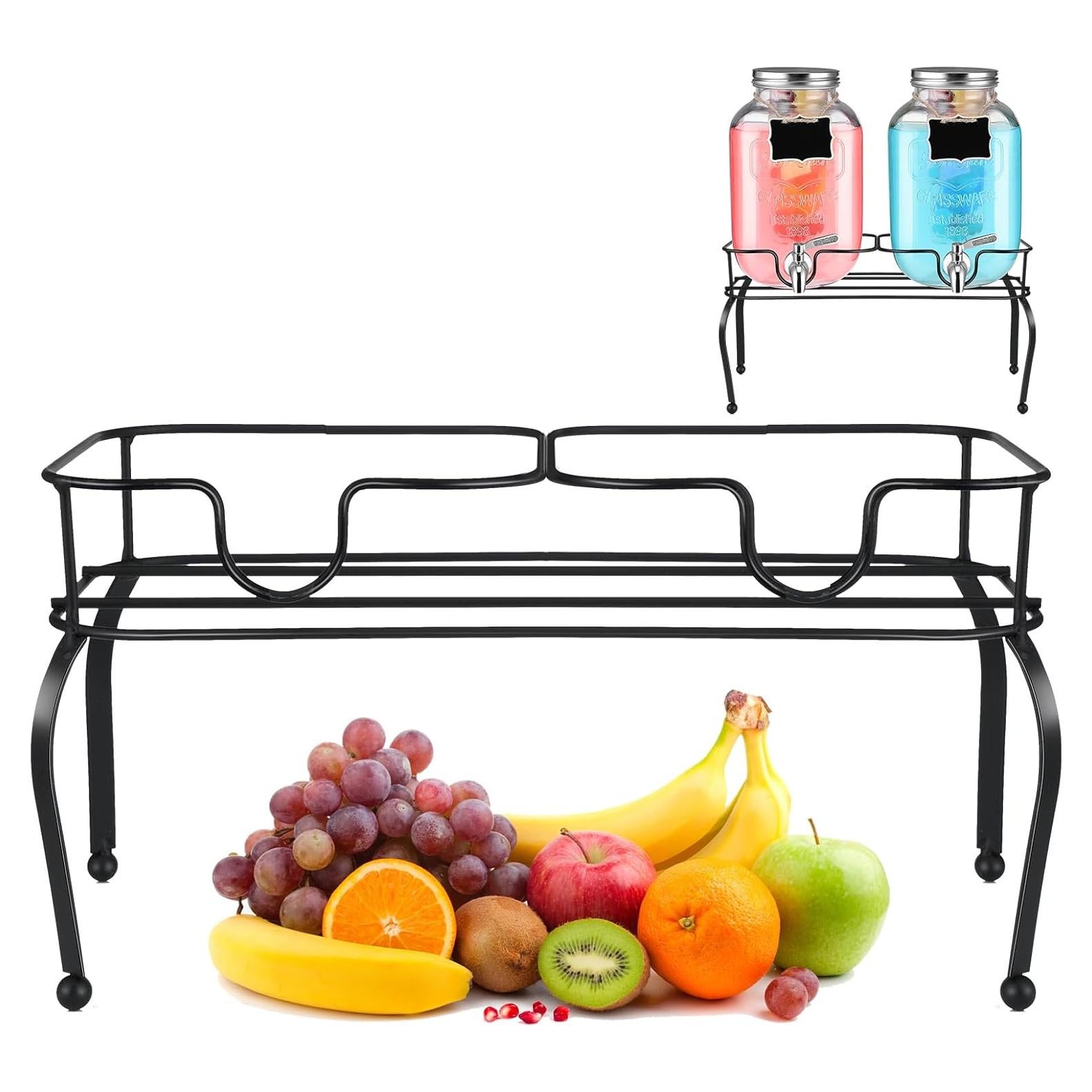 Soporte de dispensador de bebidas Blulu de metal 3.78L