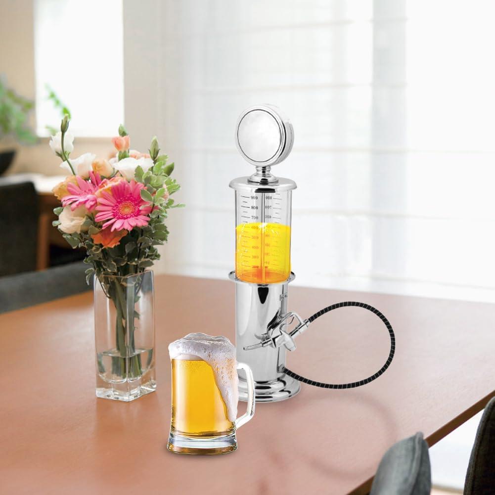 Dispensador de Cerveza en Torre Tiiyee 1000ml Moderno Plata