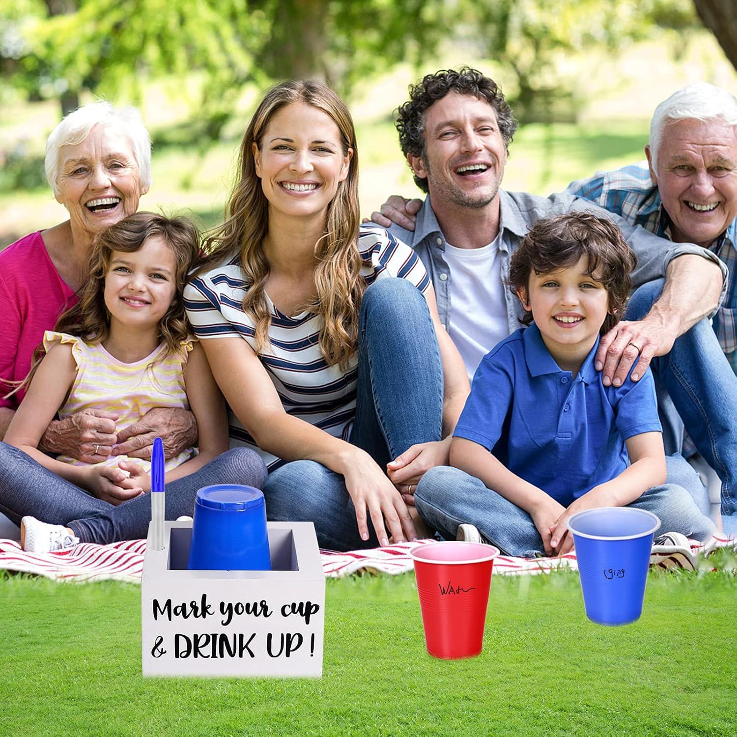 Soporte para Taza Individual Blanco KarNeey con Ranura para Marcador