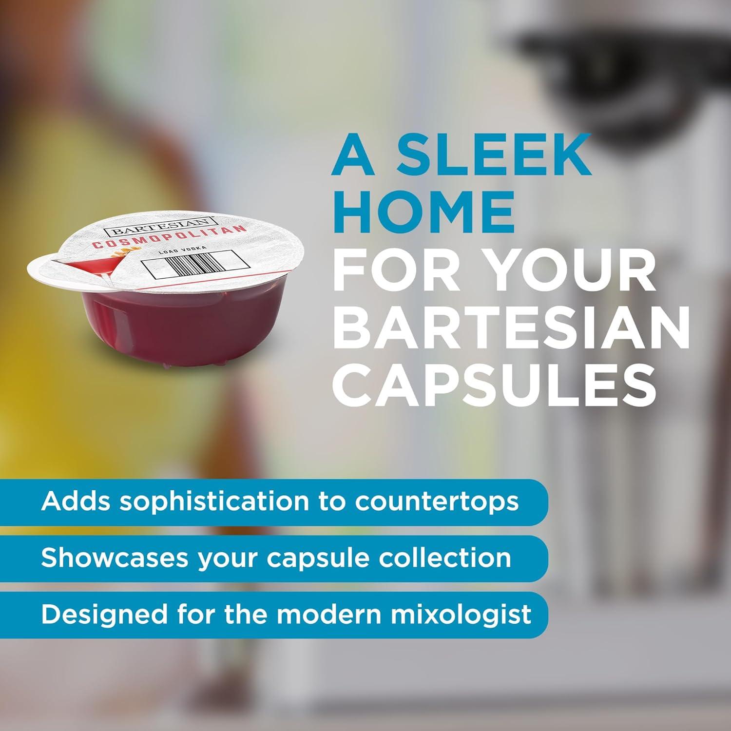 Organizador de Cajón Bartesian para 36 Cápsulas - Soporte Elegante