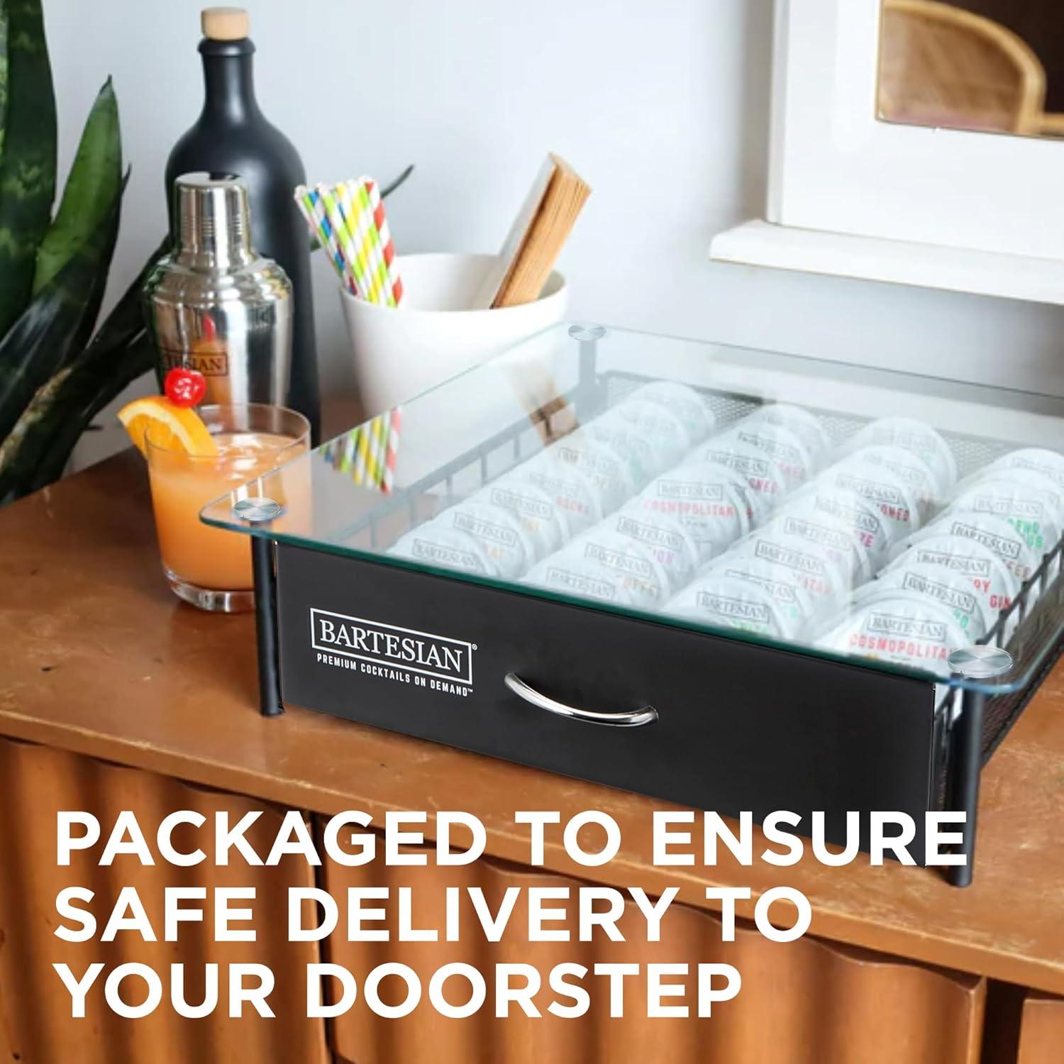 Organizador de Cajón Bartesian para 36 Cápsulas - Soporte Elegante