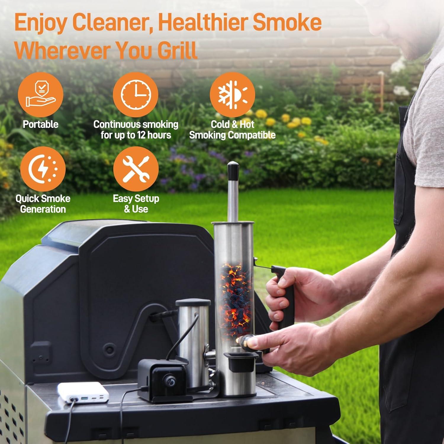 Generador de Humo Eléctrico Portátil Smokai 2025 - Control Ajustable