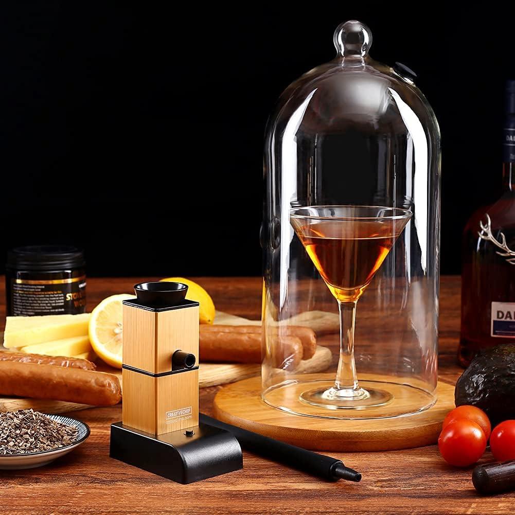 Kit de Ahumado de Whiskey CREATIVECHEF SG18 con 4 Sabores