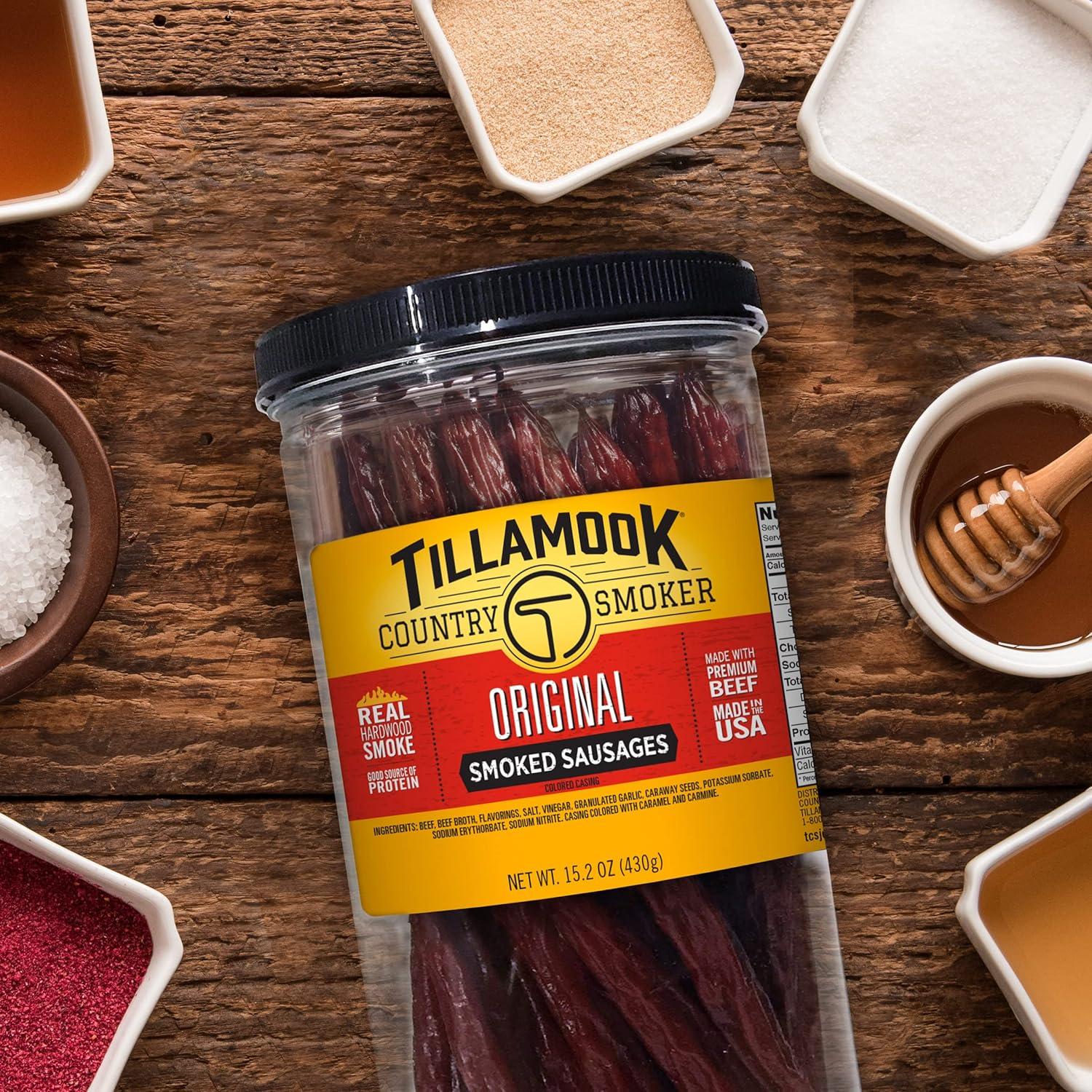 Salchichas Ahumadas de Res Tillamook Country Smoker 20 Unidades
