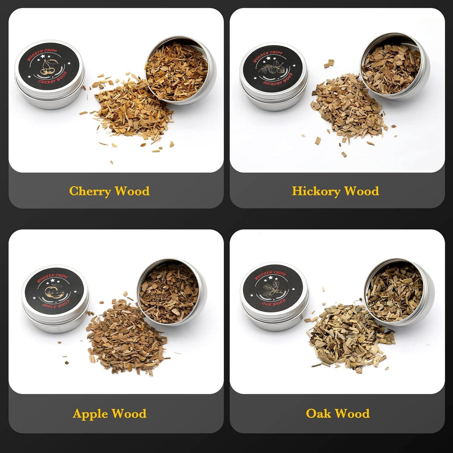 Kit de Ahumador de Cócteles iTayga con Soplete y 4 Sabores