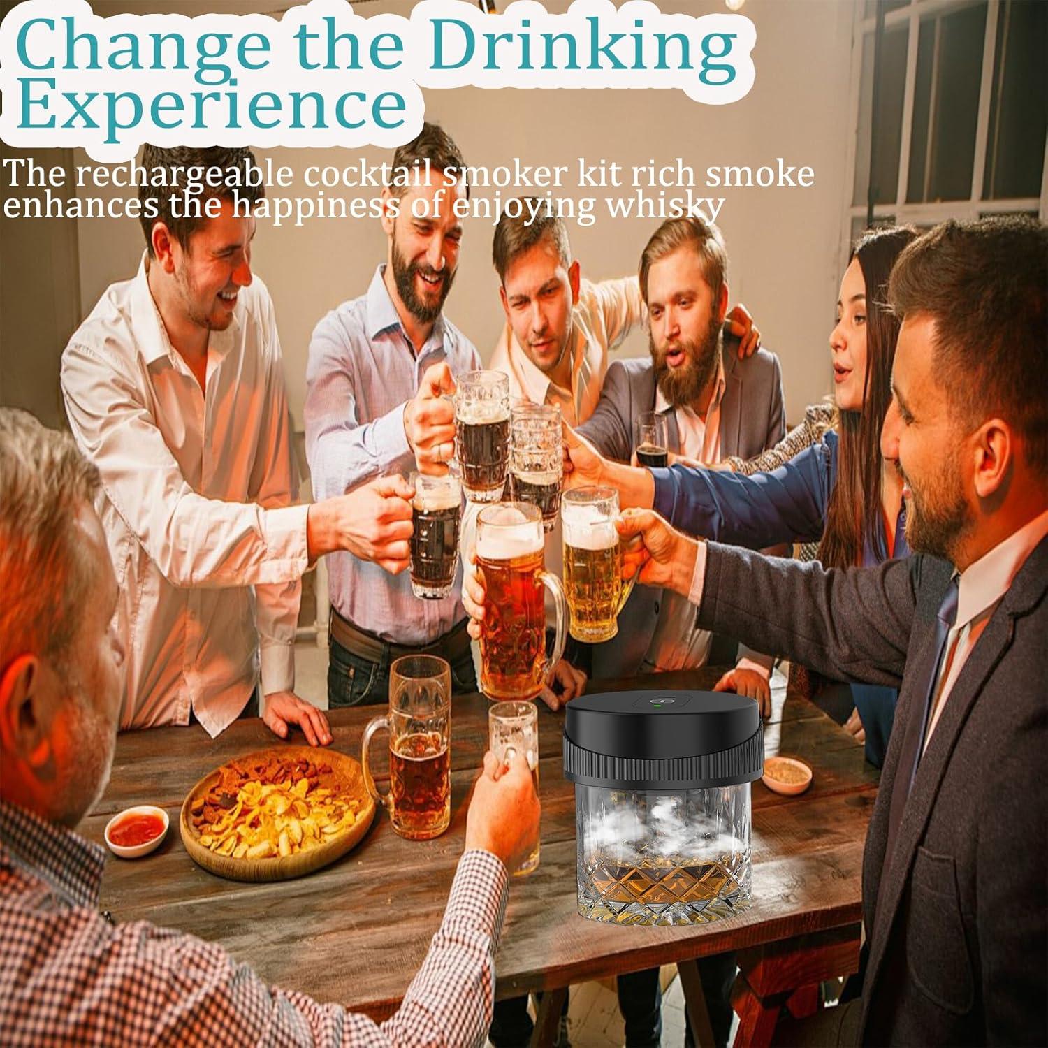 Kit de Ahumador Eléctrico Huichi con 6 Astillas de Madera