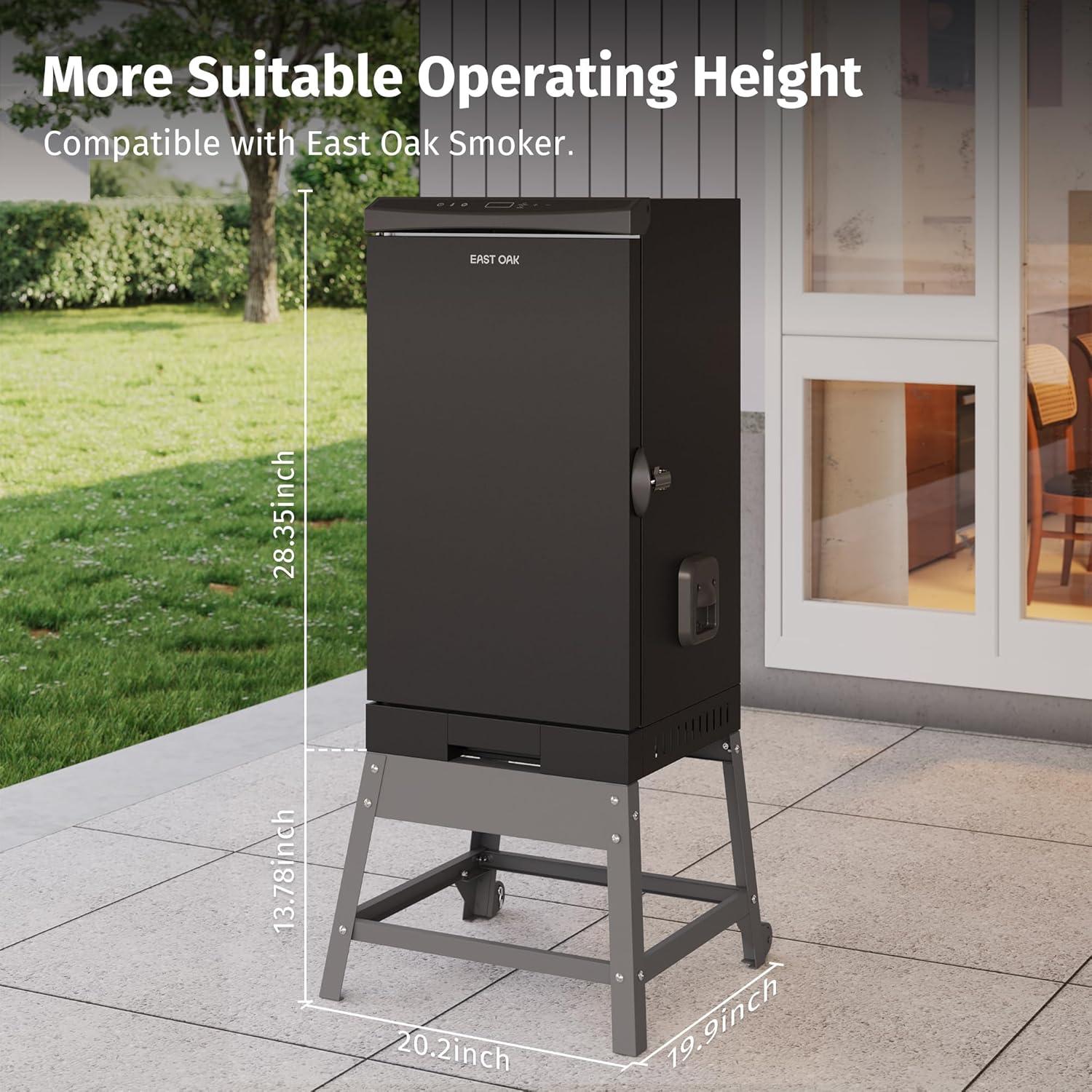 Soporte para Ahumador Eléctrico EAST OAK 30" Noche Polar