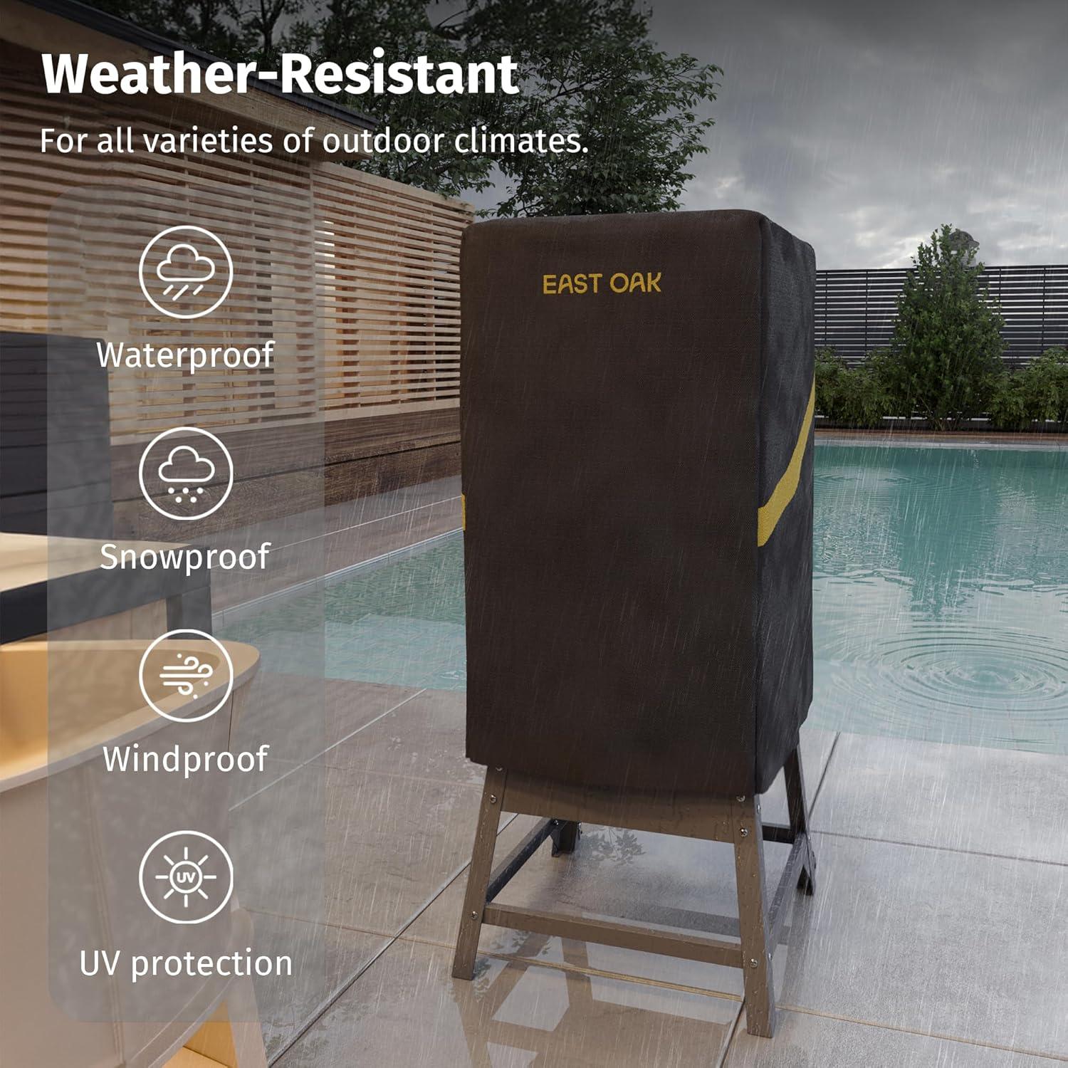 Soporte para Ahumador Eléctrico EAST OAK 30" Noche Polar