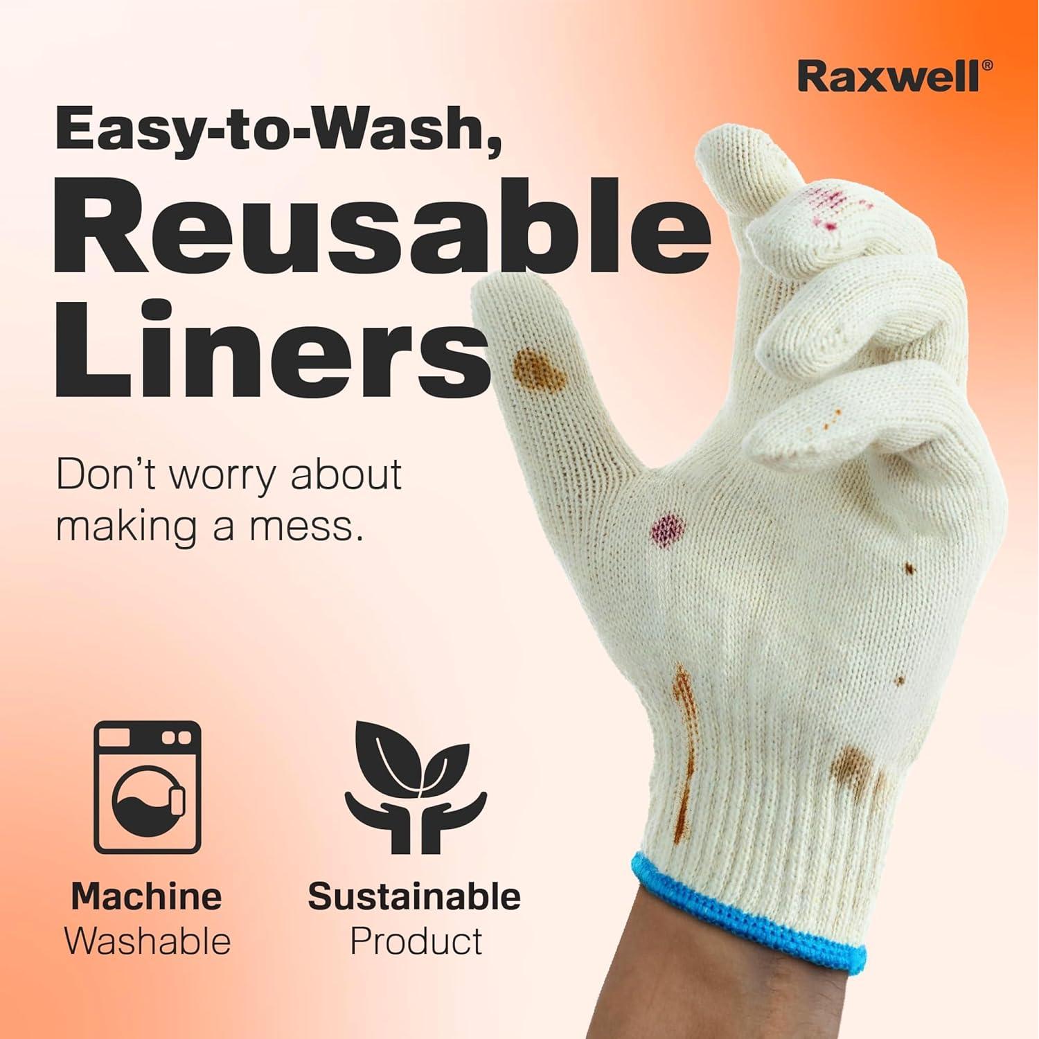 Guantes BBQ Raxwell - 3 Pares Resistentes al Calor Talla Grande