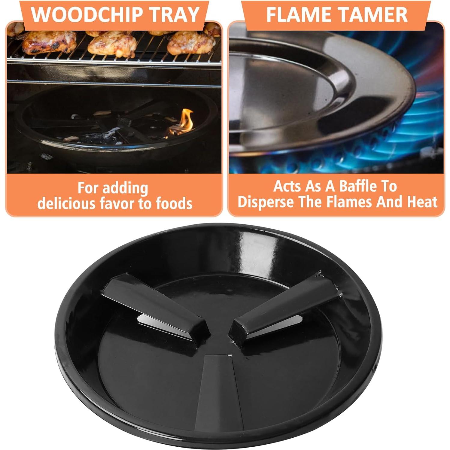 Tazón de Disco de Llama AJinTeby para Ahumadores Masterbuilt