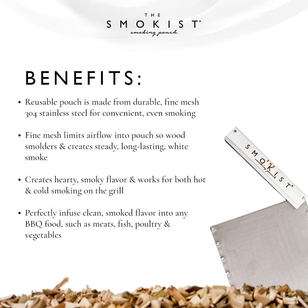 Bolsa de Humo The Smokist para Parrilla de Acero Inoxidable