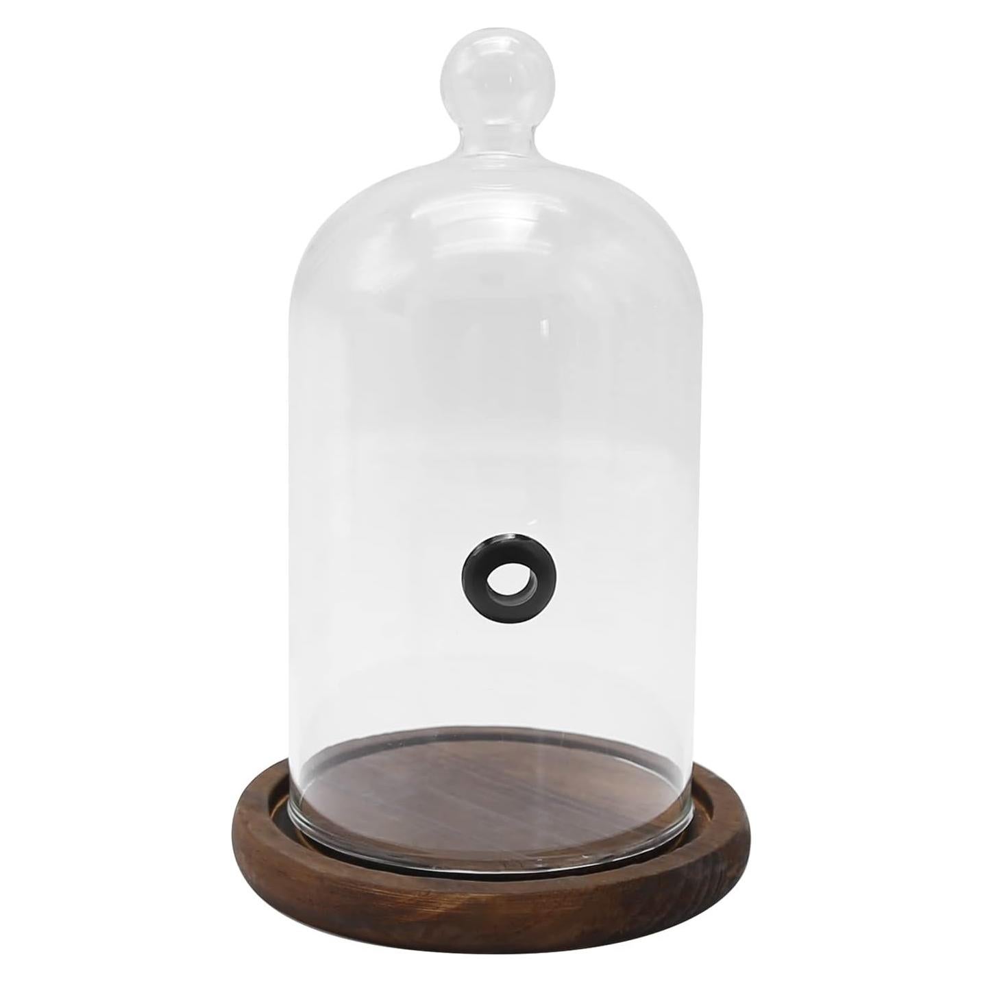 Campana Ahumadora MDEOOSKY con Base de Madera 28x19x17cm