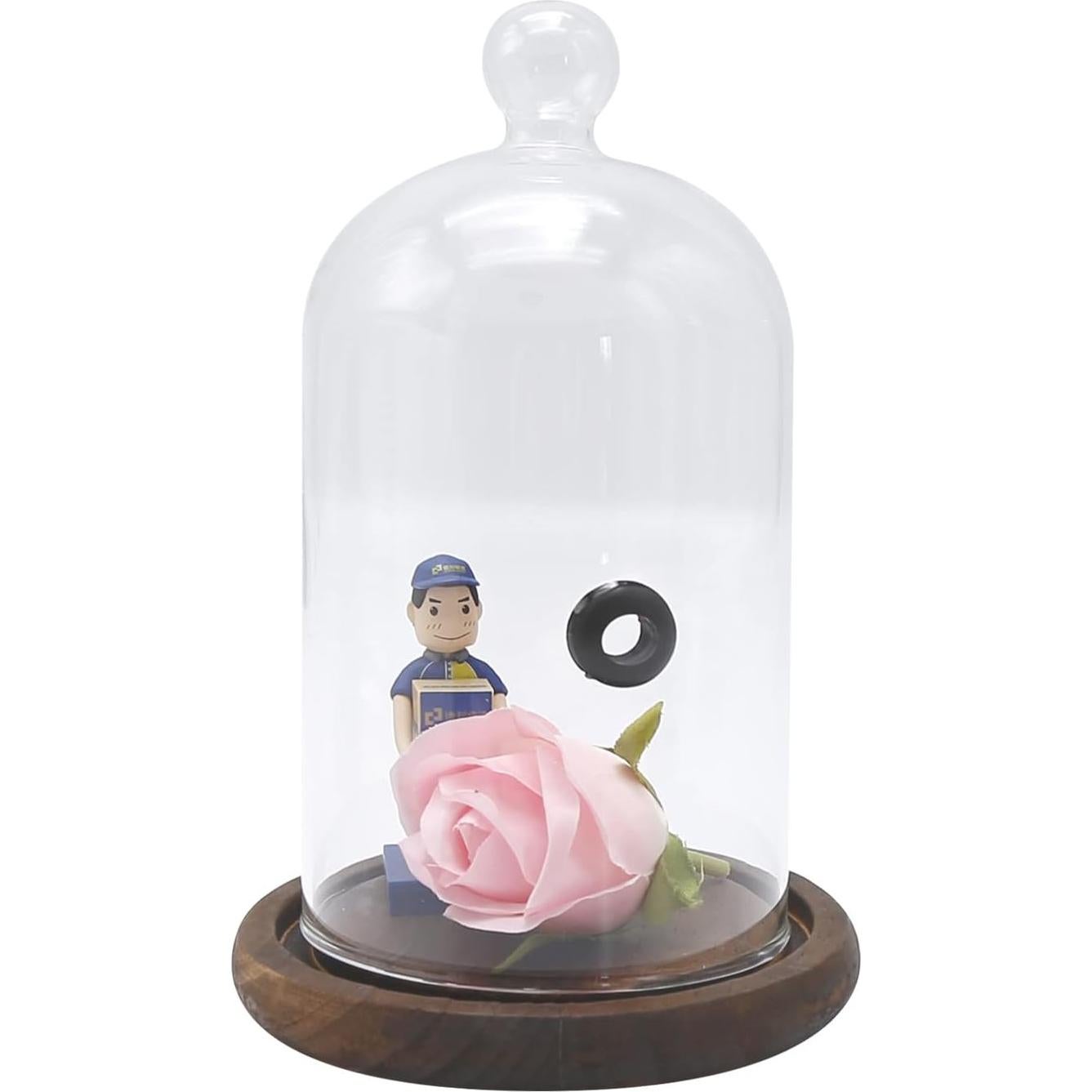 Campana Ahumadora MDEOOSKY con Base de Madera 28x19x17cm