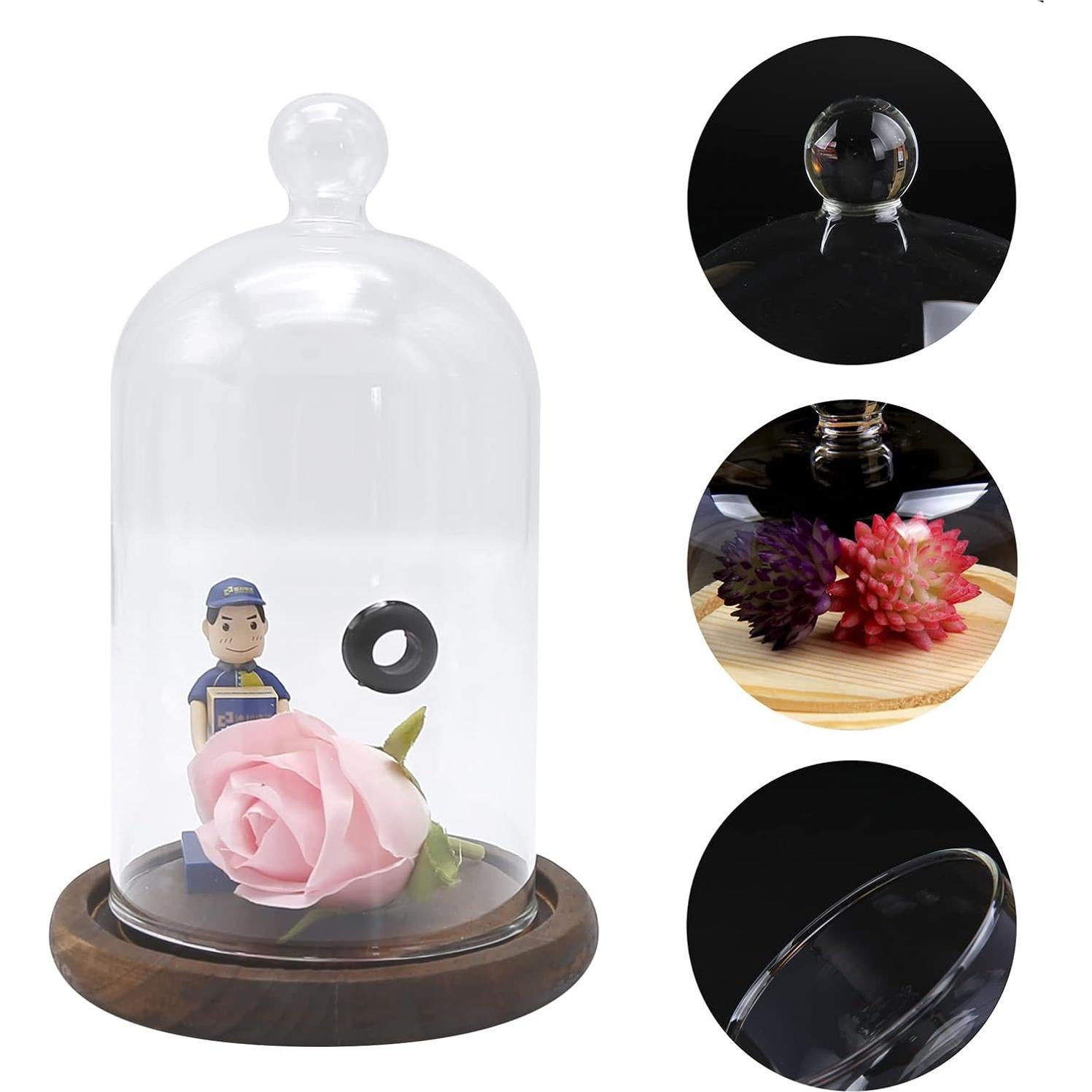 Campana Ahumadora MDEOOSKY con Base de Madera 28x19x17cm