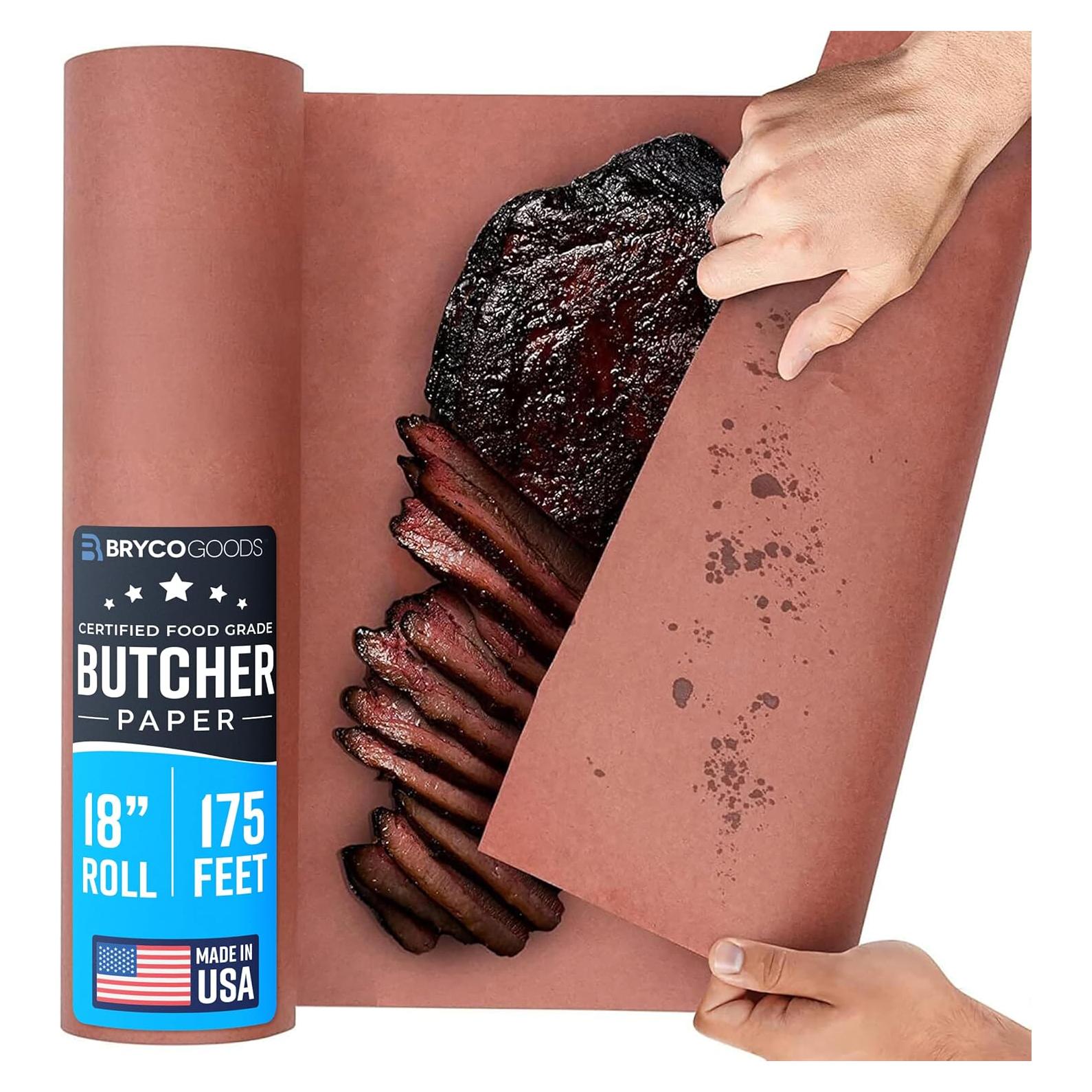 Papel de Carnicero Rosa 45.72x53.34m Bryco Goods Grado Alimenticio