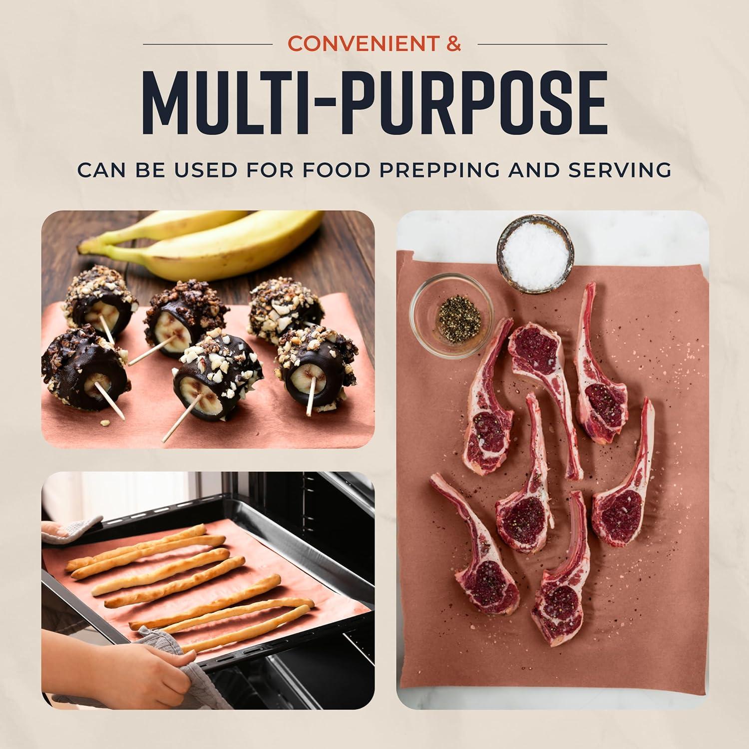 Papel de Carnicero Rosa 45.72x53.34m Bryco Goods Grado Alimenticio