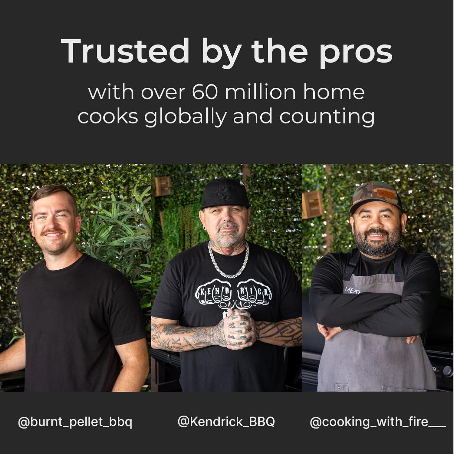 Termómetro Digital Inalámbrico MEATER Plus con Accesorios