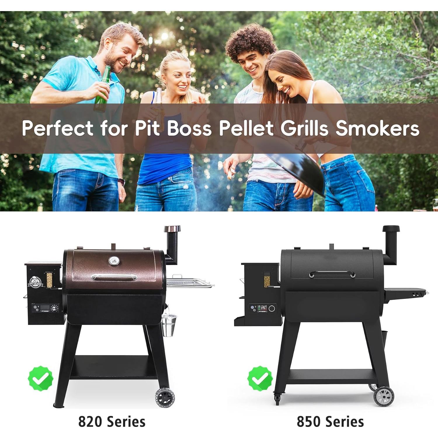 Chimenea de Parrilla de Pellet BMMXBI para Pit Boss 820/850