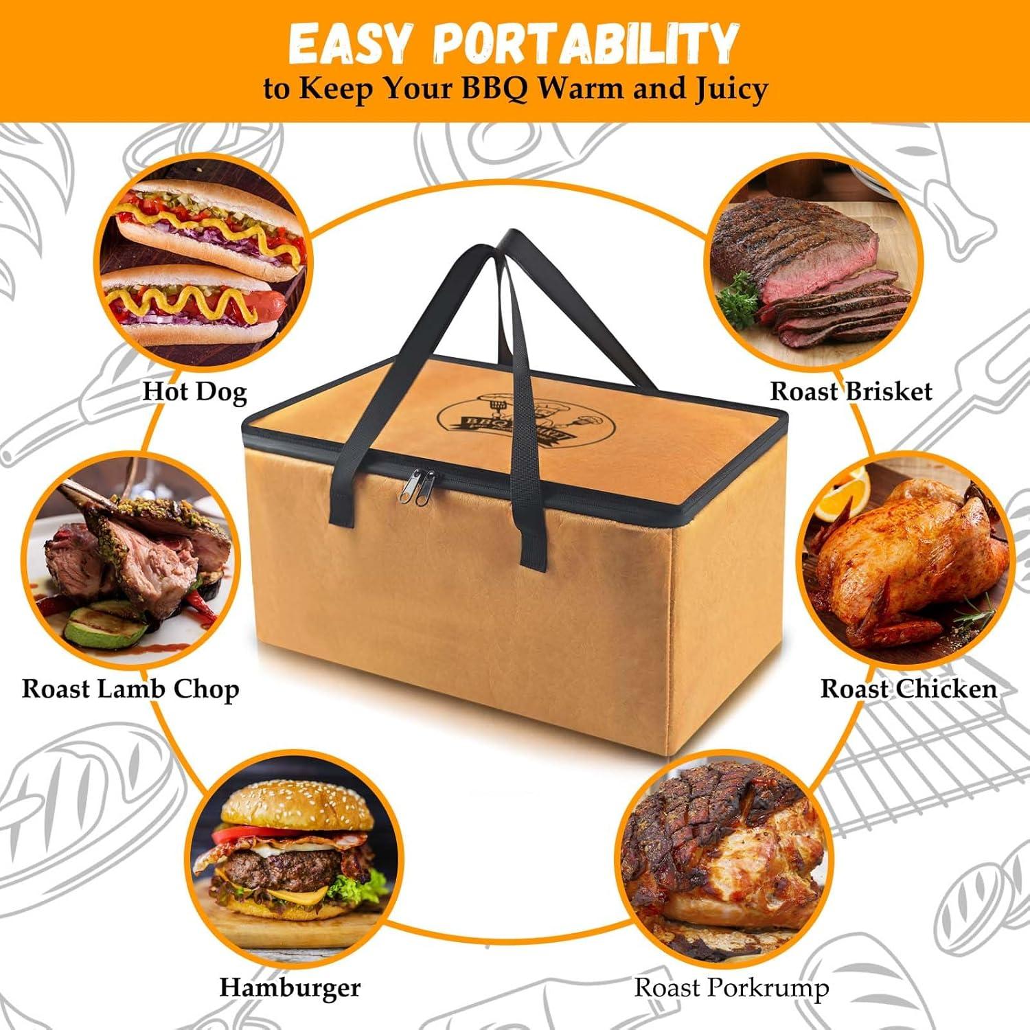 Manta BBQ para Reposar Carne BANGIE 48.3cm Aislante 5 Capas