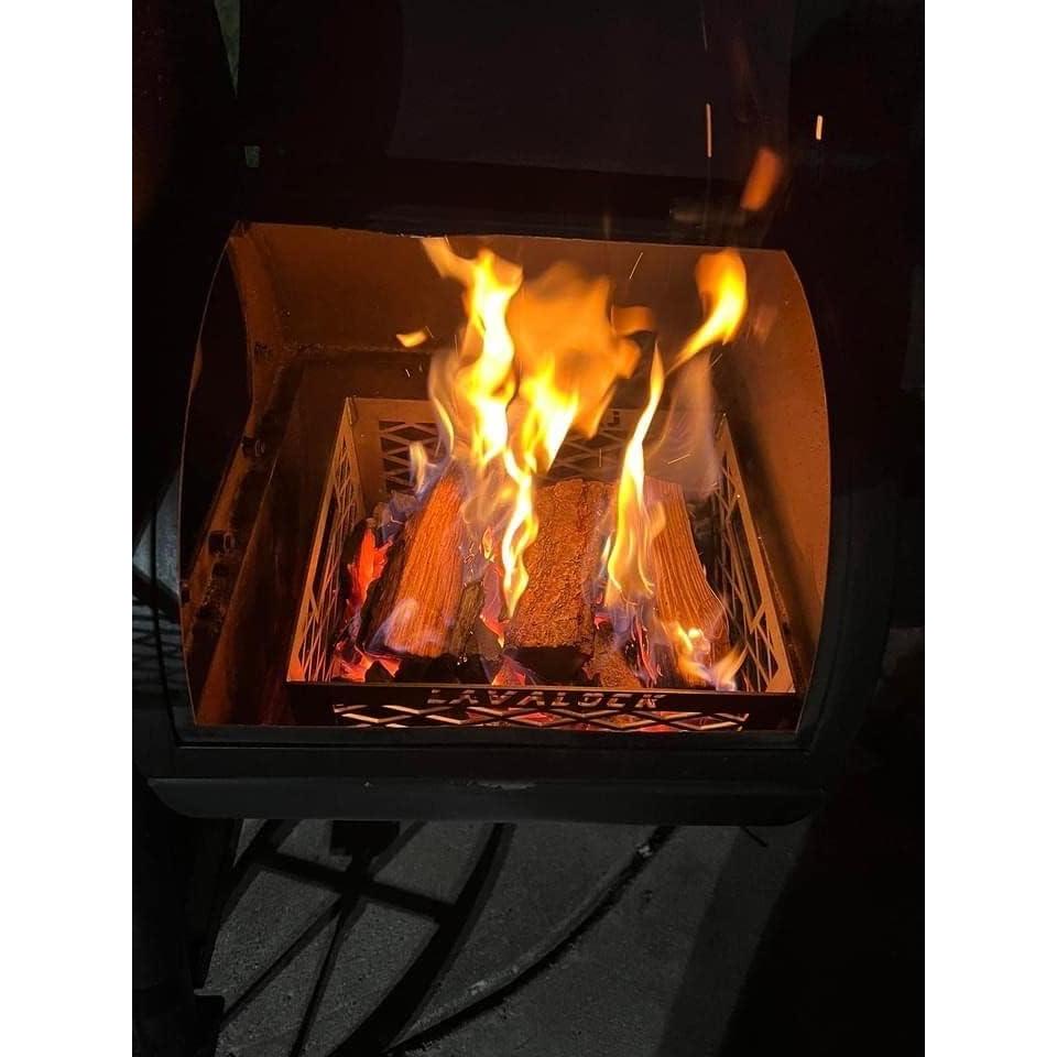 Canasta de Carbón LavaLock 30.48x25.4x15.24 cm - Pesada