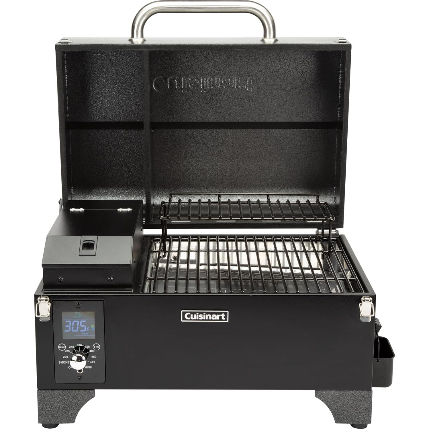 Parrilla y Ahumador de Pellets Cuisinart CPG-256 8 en 1