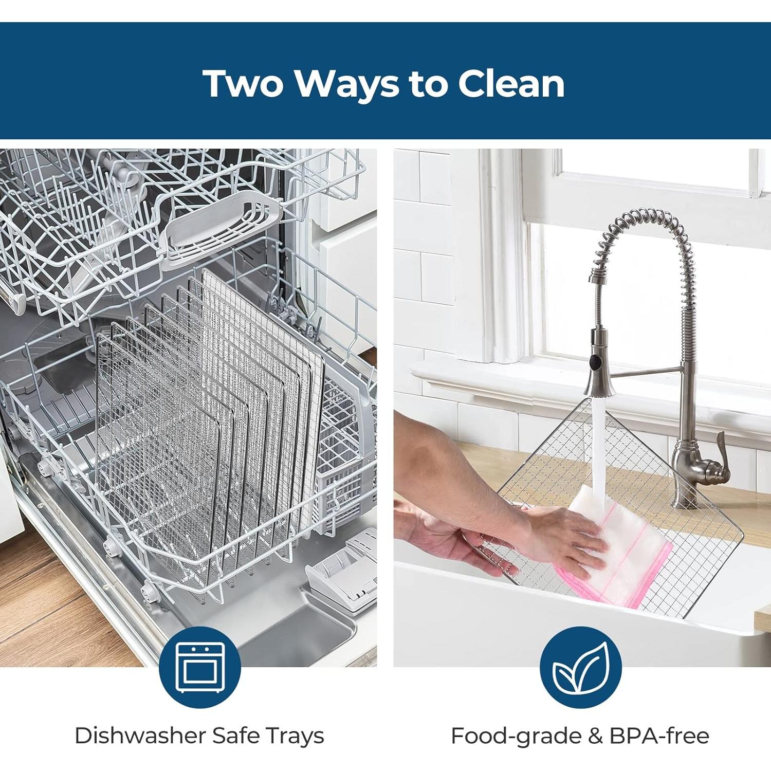 Deshidratadora de Alimentos YASHE GGJ-801 9 Bandejas 1000W