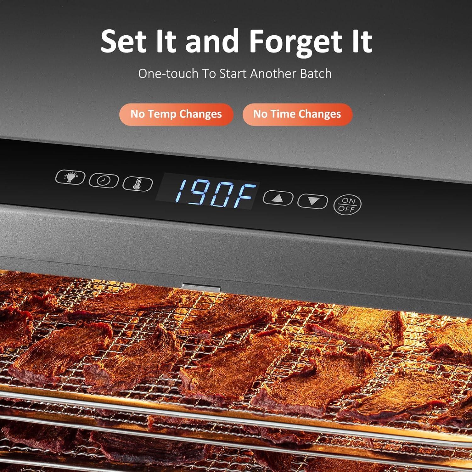 Deshidratador de Alimentos Septree DBC-09B, 9 Bandejas 1000W