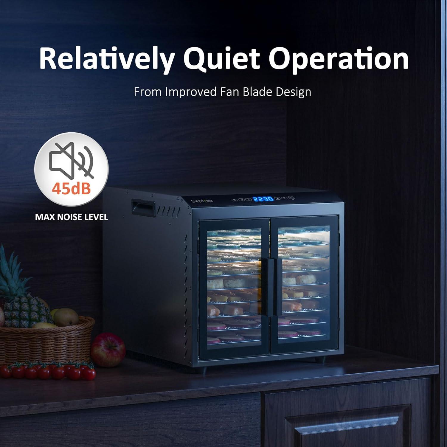 Deshidratador de Alimentos Septree DBC-09B, 9 Bandejas 1000W