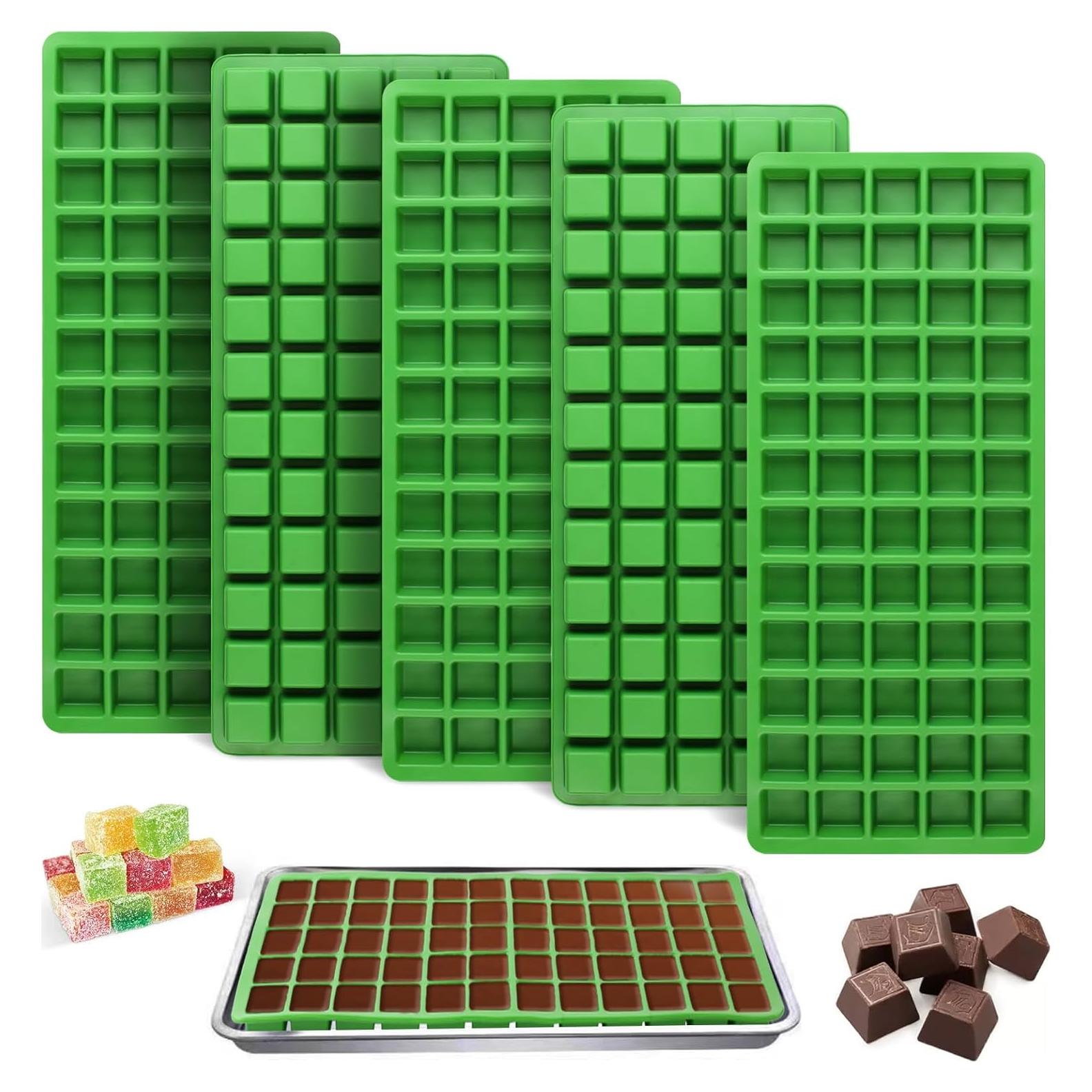 Moldes de Silicona para Alimentos Hdnbsp - 5 Pcs Verde