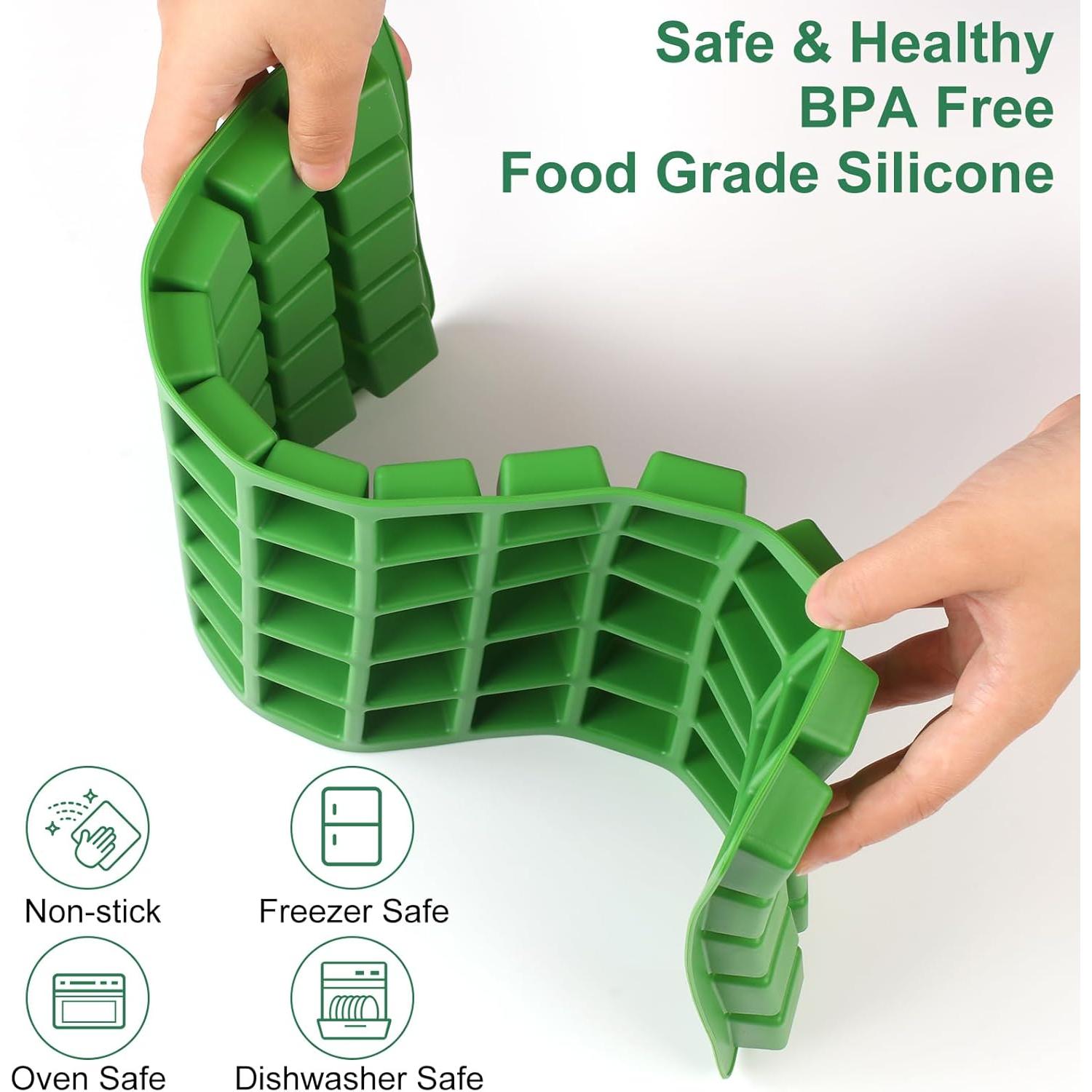 Moldes de Silicona para Alimentos Hdnbsp - 5 Pcs Verde
