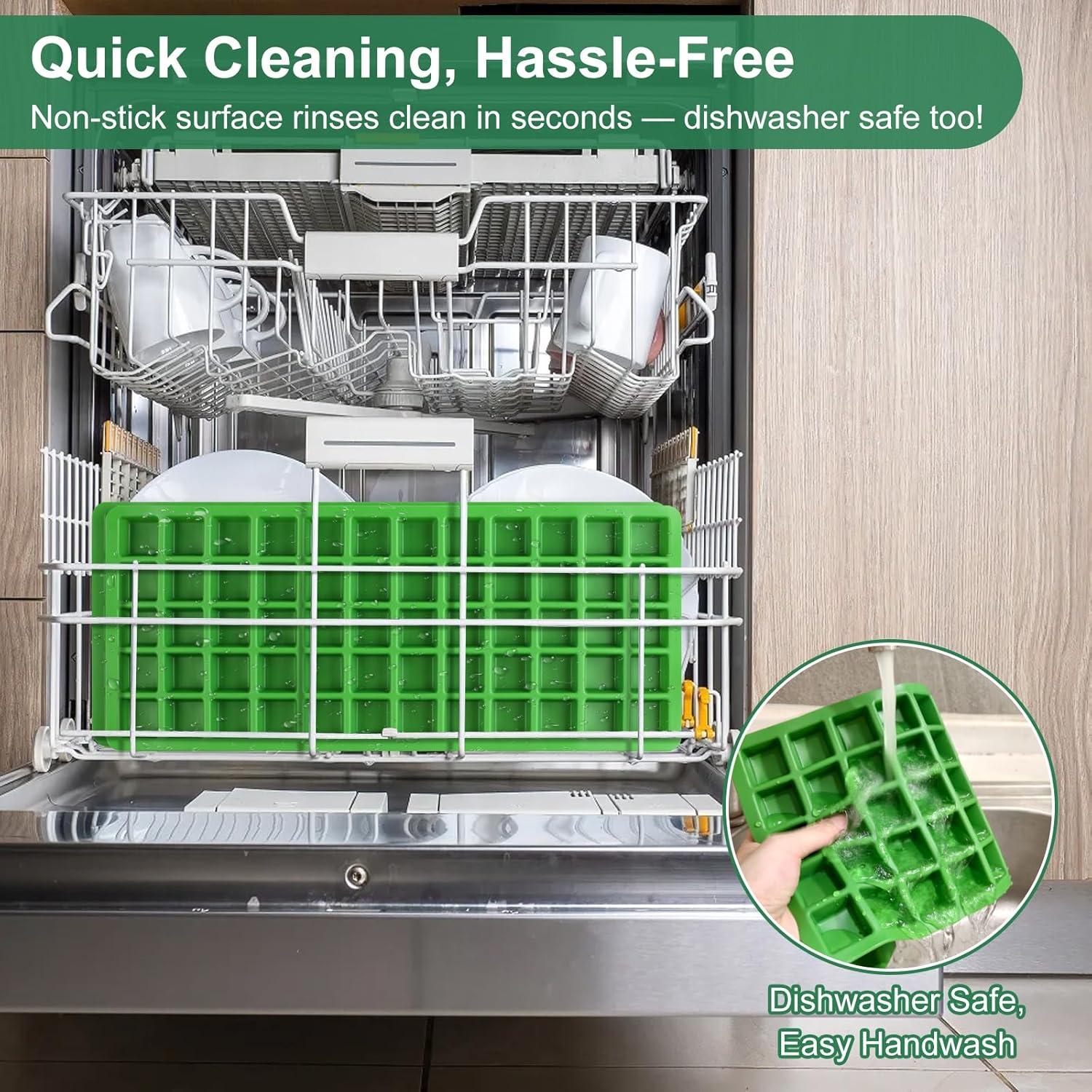 Moldes de Silicona para Alimentos Hdnbsp - 5 Pcs Verde