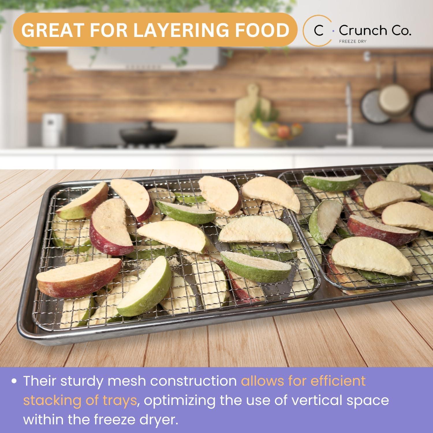 Inserts de acero inoxidable para deshidratador Harvest Right mediano - 10 unidades