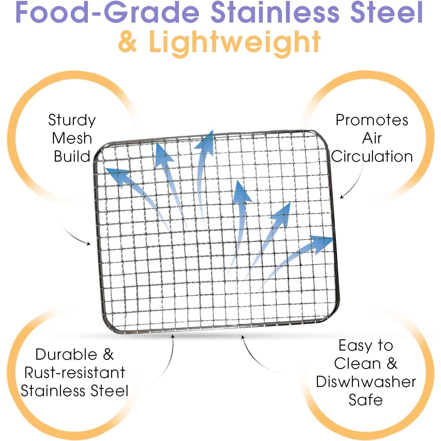 Inserts de acero inoxidable para deshidratador Harvest Right mediano - 10 unidades