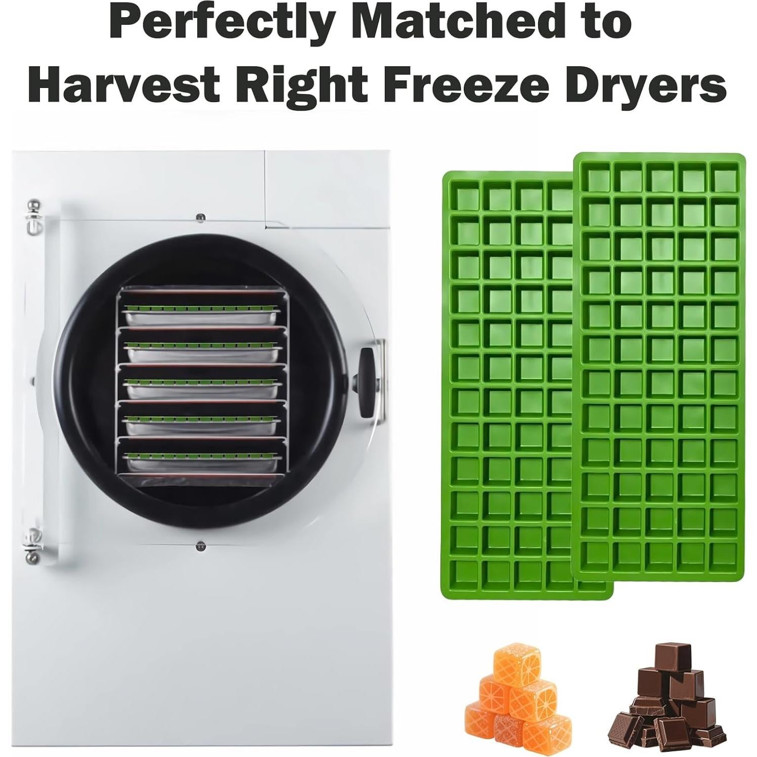 5 Moldes de Silicona Zynexa para Deshidratador Harvest Right