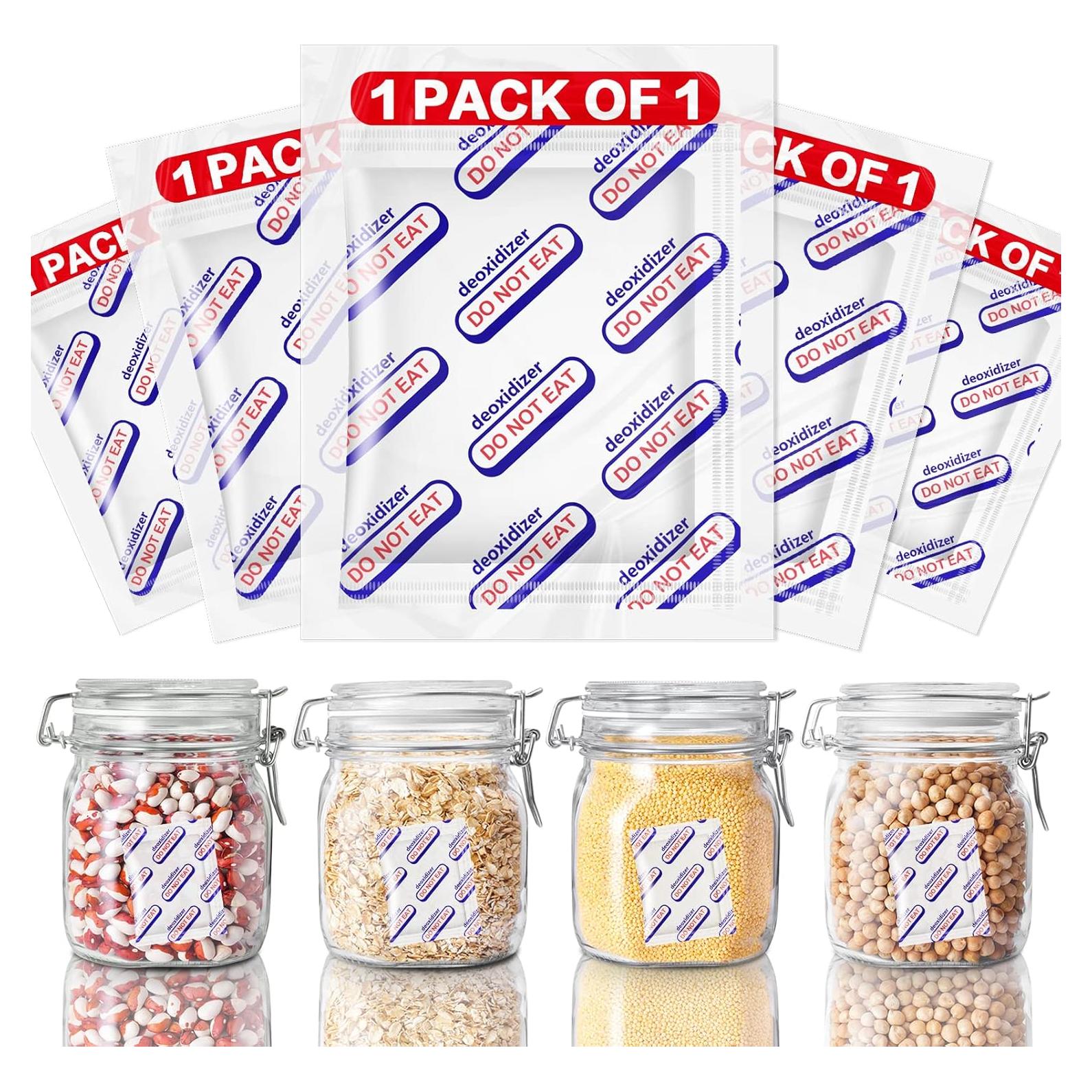 Absorbentes de Oxígeno 500cc HomArtist - 100 Unidades Individuales