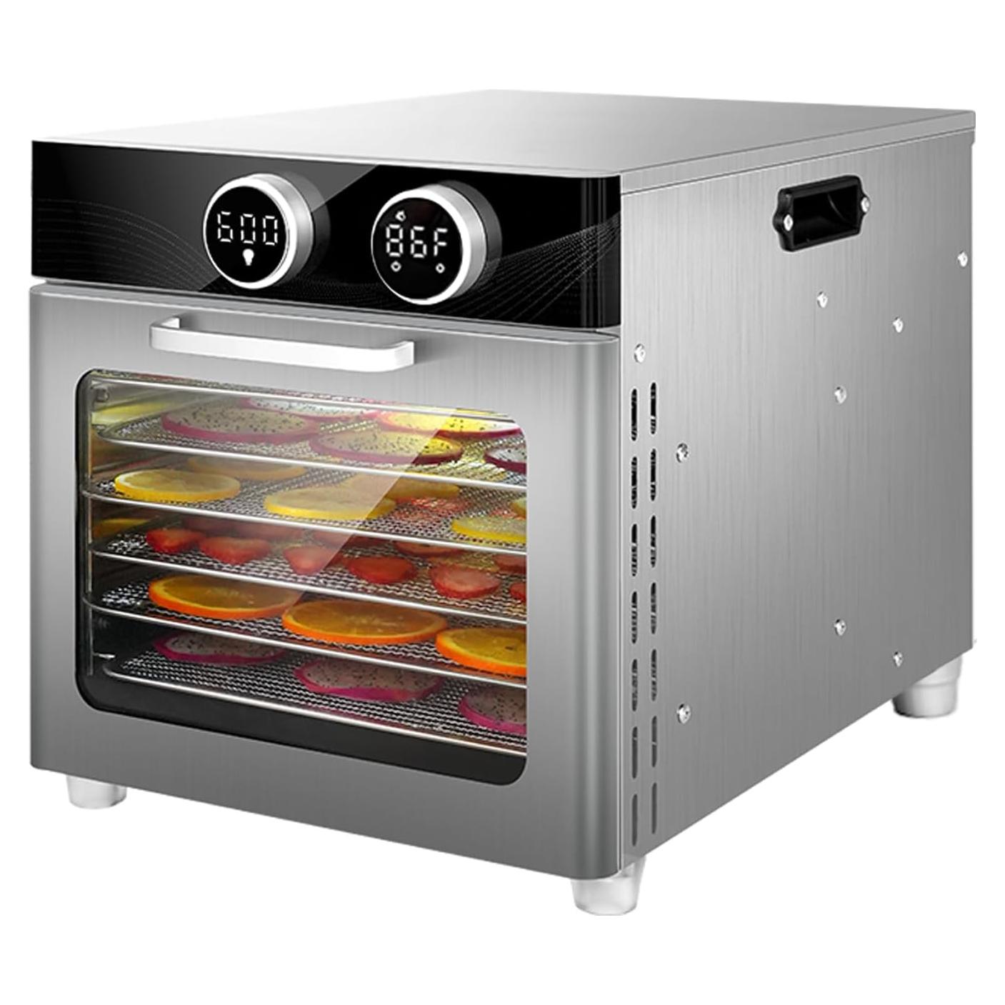 Deshidratador de Alimentos Empculd 6 Bandejas Acero Inoxidable 800W