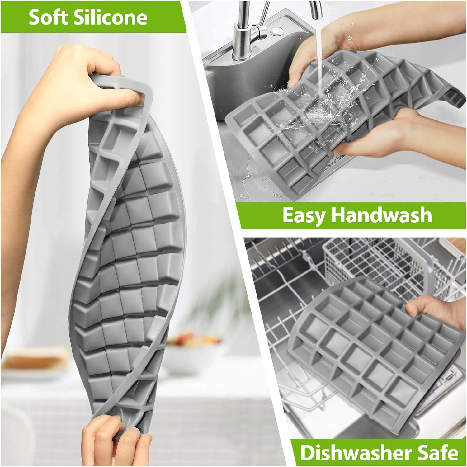 5 Moldes de Silicona Antiadherentes Superlong para Alimentos