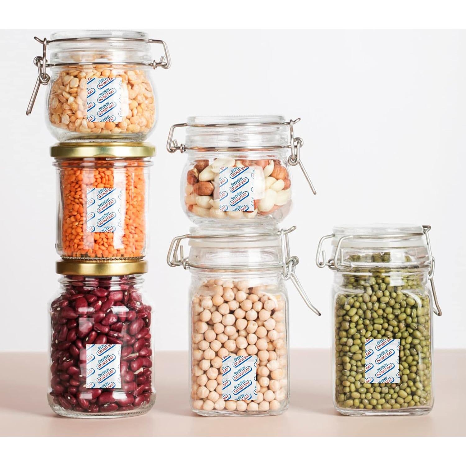 Absorbentes de Oxígeno Grado Alimenticio LinsKind 110 Paquetes 100CC