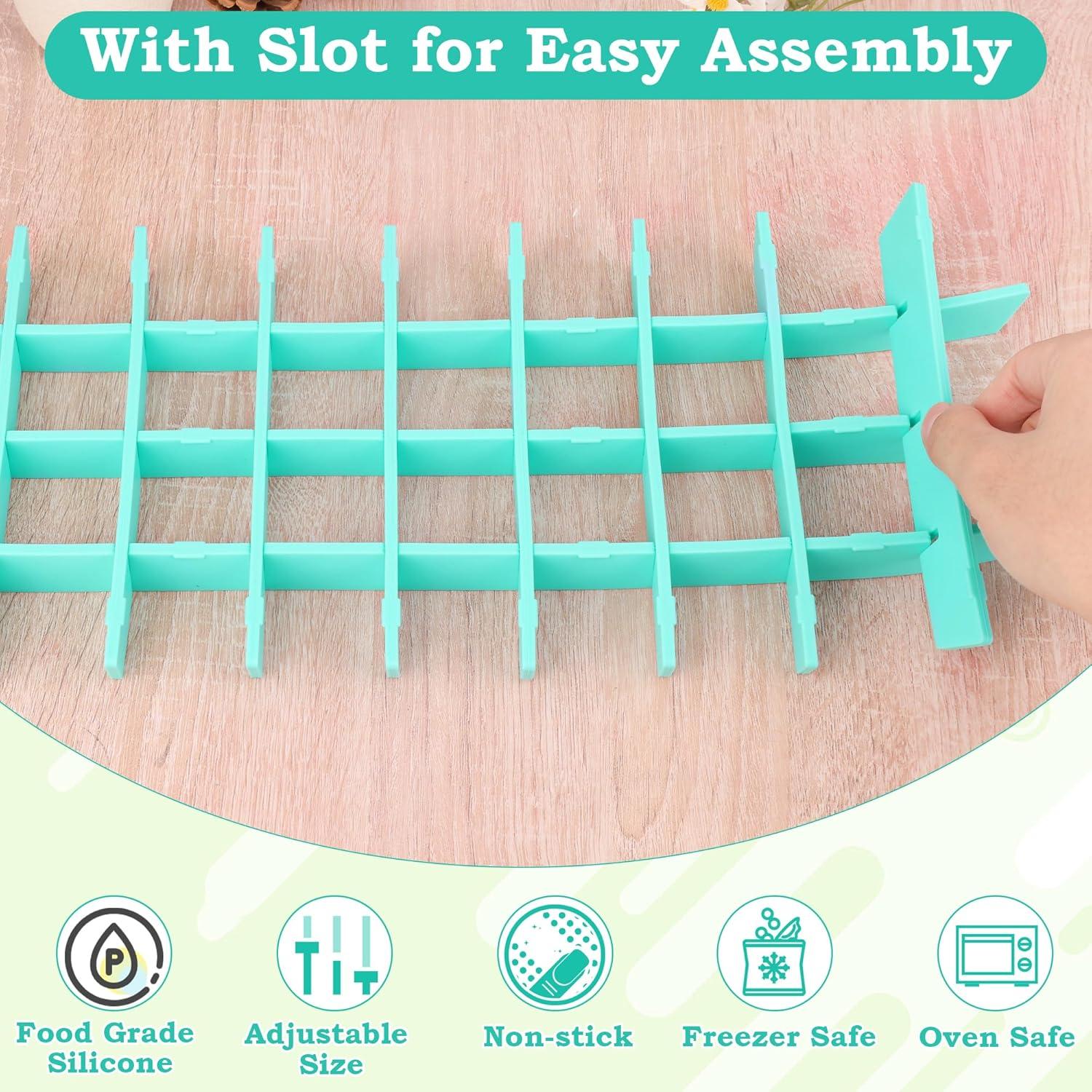 Divisores de Bandeja para Deshidratador AHIER 5 Piezas Silicona