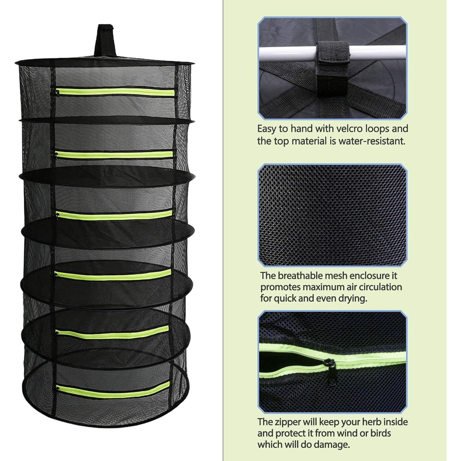 Estante Secado Colgante 6 Capas Tanzfrosch 61 cm Nylon