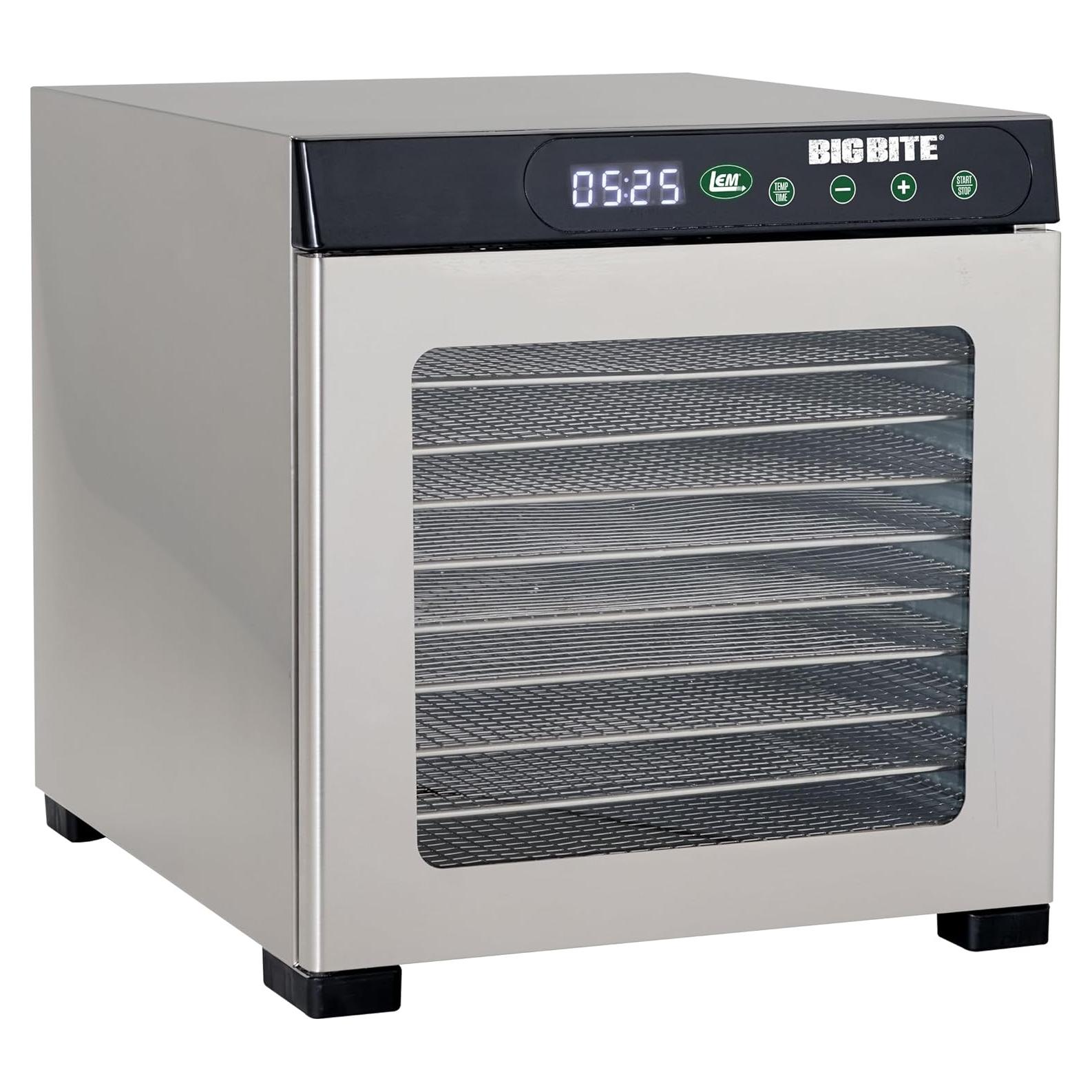 Deshidratador de Alimentos LEM 10 Bandejas Acero Inoxidable