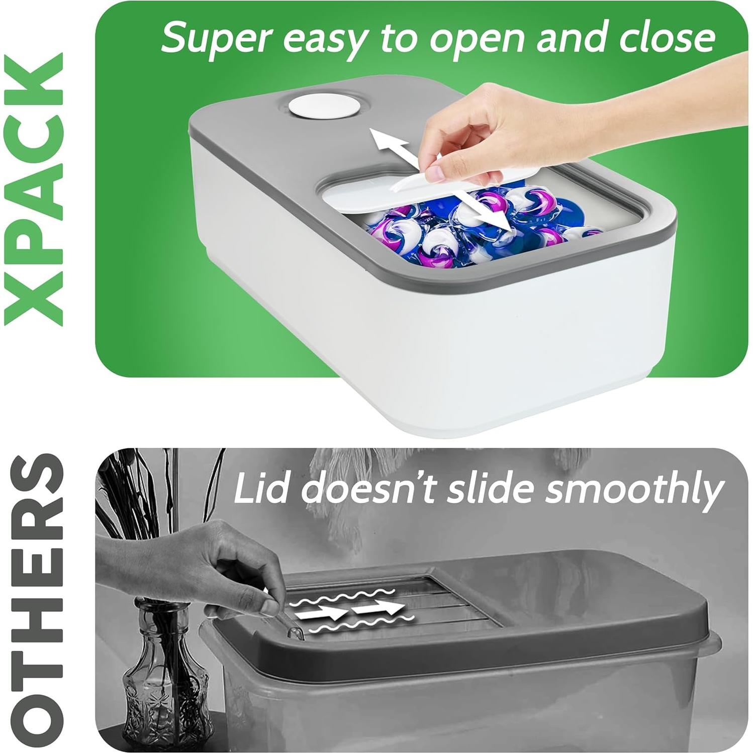 Contenedor Organizador de Cápsulas de Lavandería XPACK 5kg