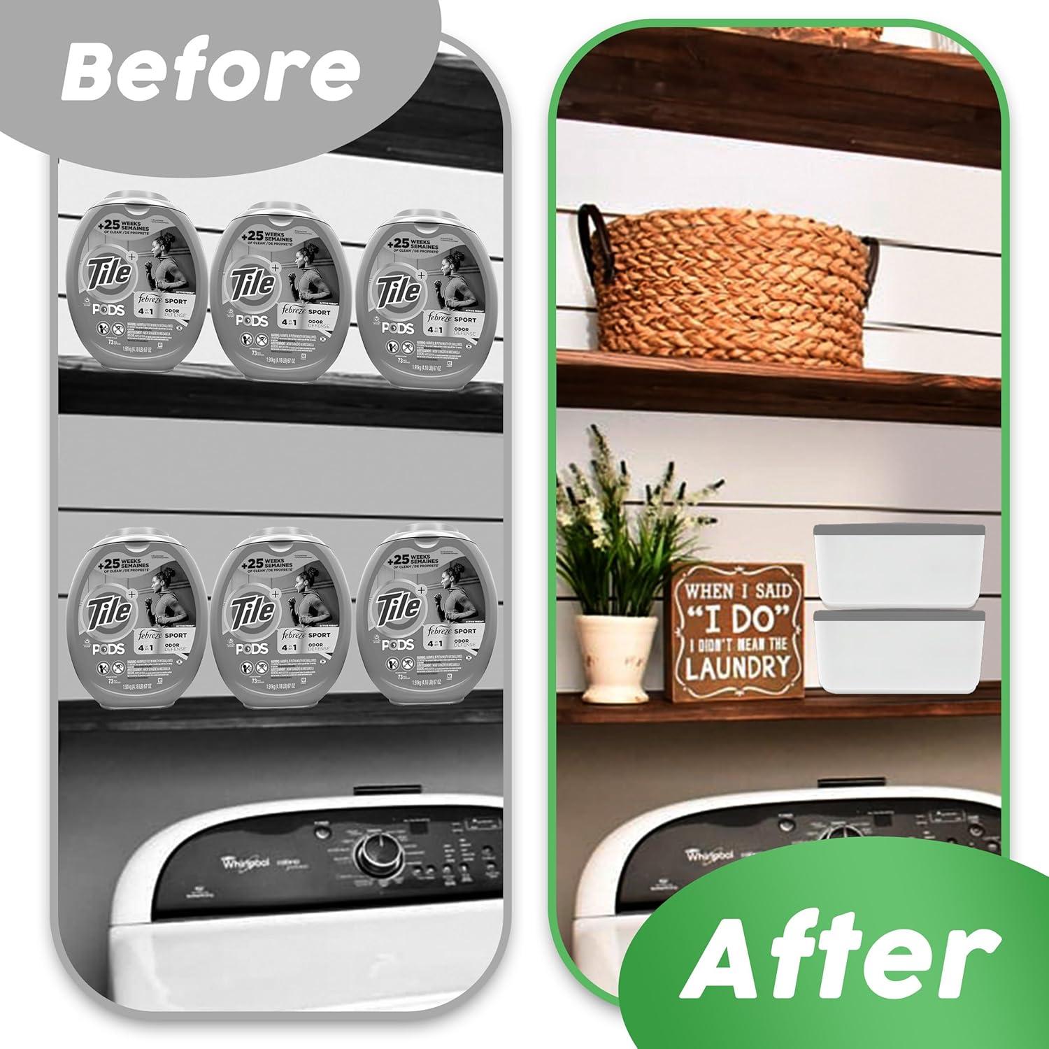 Contenedor Organizador de Cápsulas de Lavandería XPACK 5kg