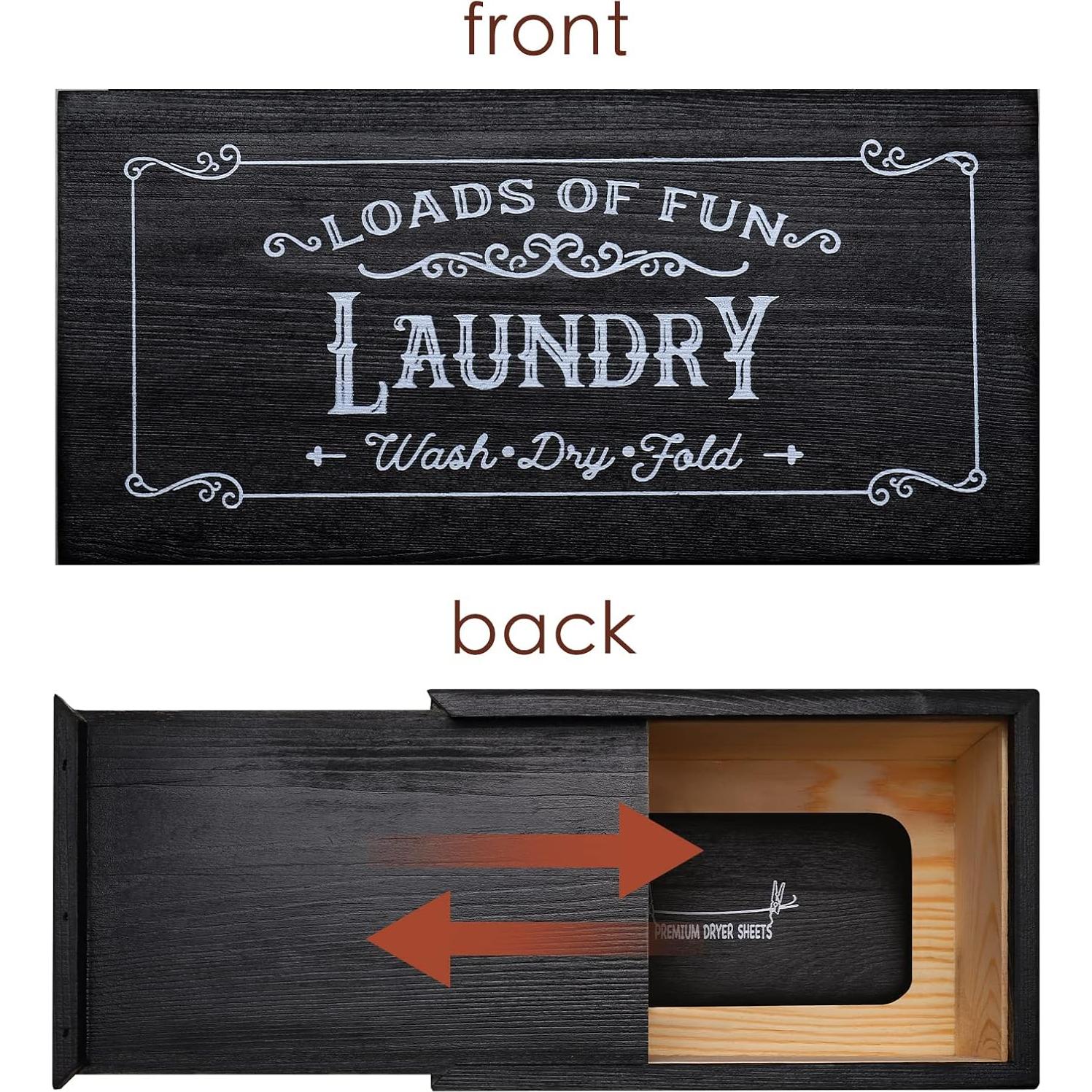 Dispensador de Hojas de Secadora MINCORD de Madera Rústica