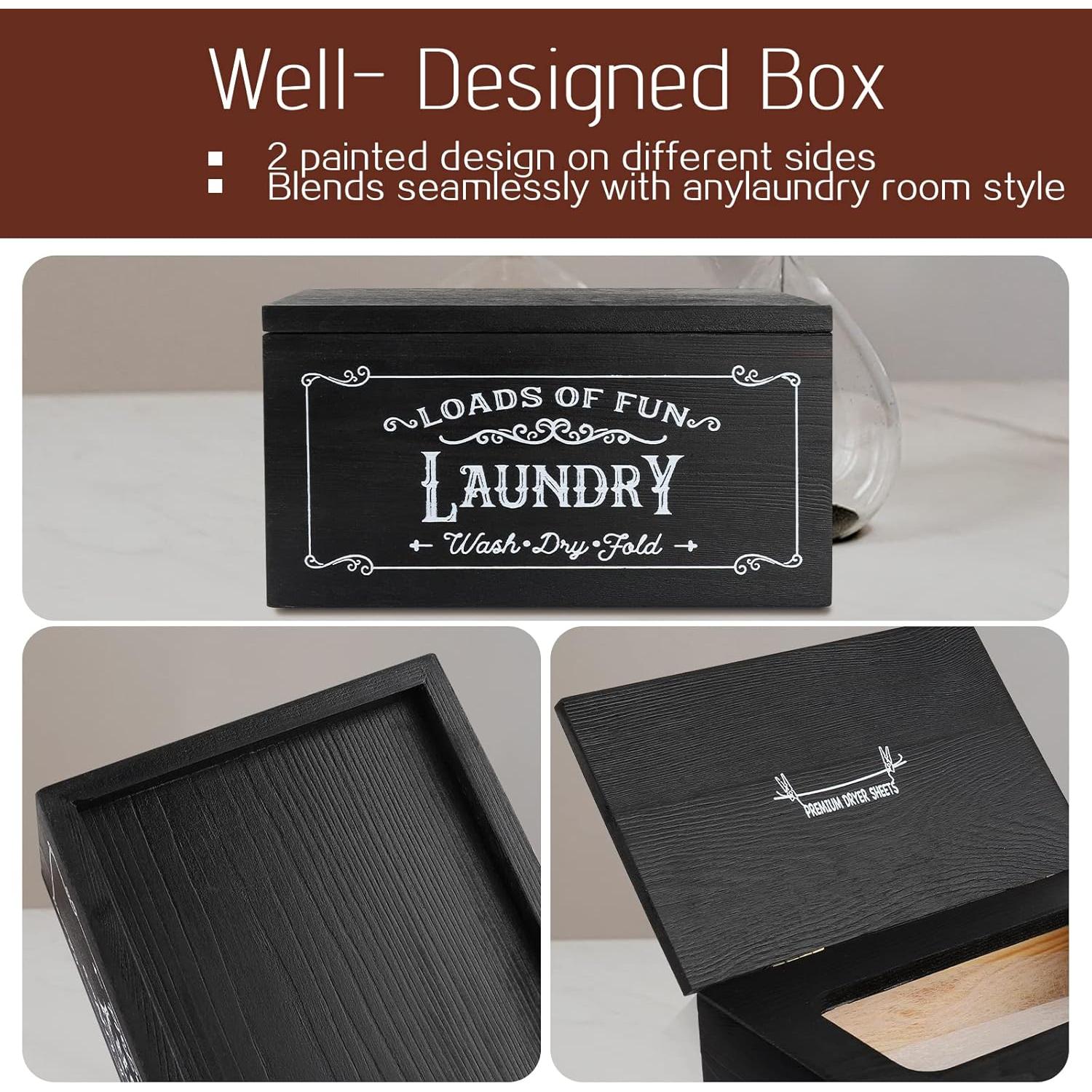 Dispensador de Hojas de Secadora MINCORD de Madera Rústica