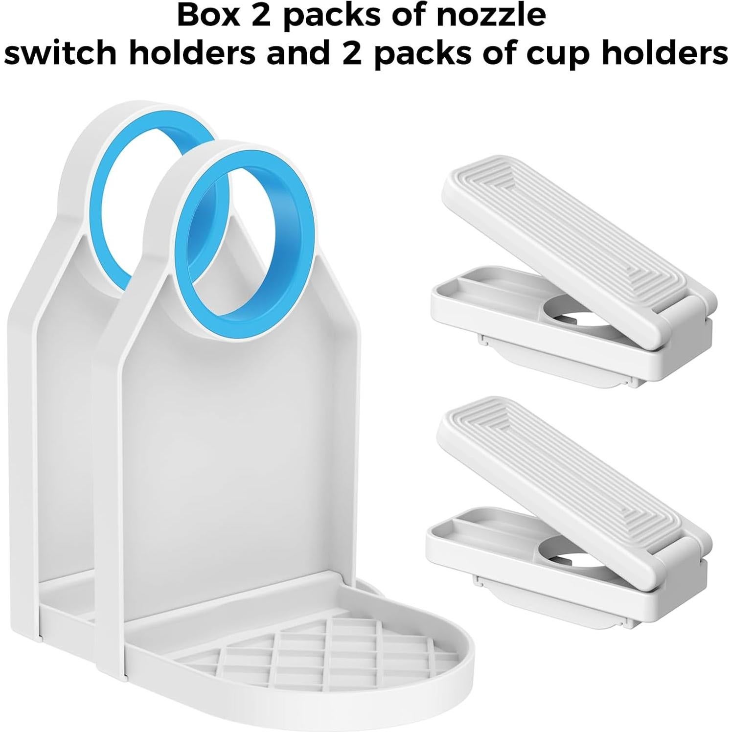 Soporte dispensador de detergente de lavandería KMOUANTS 2 piezas