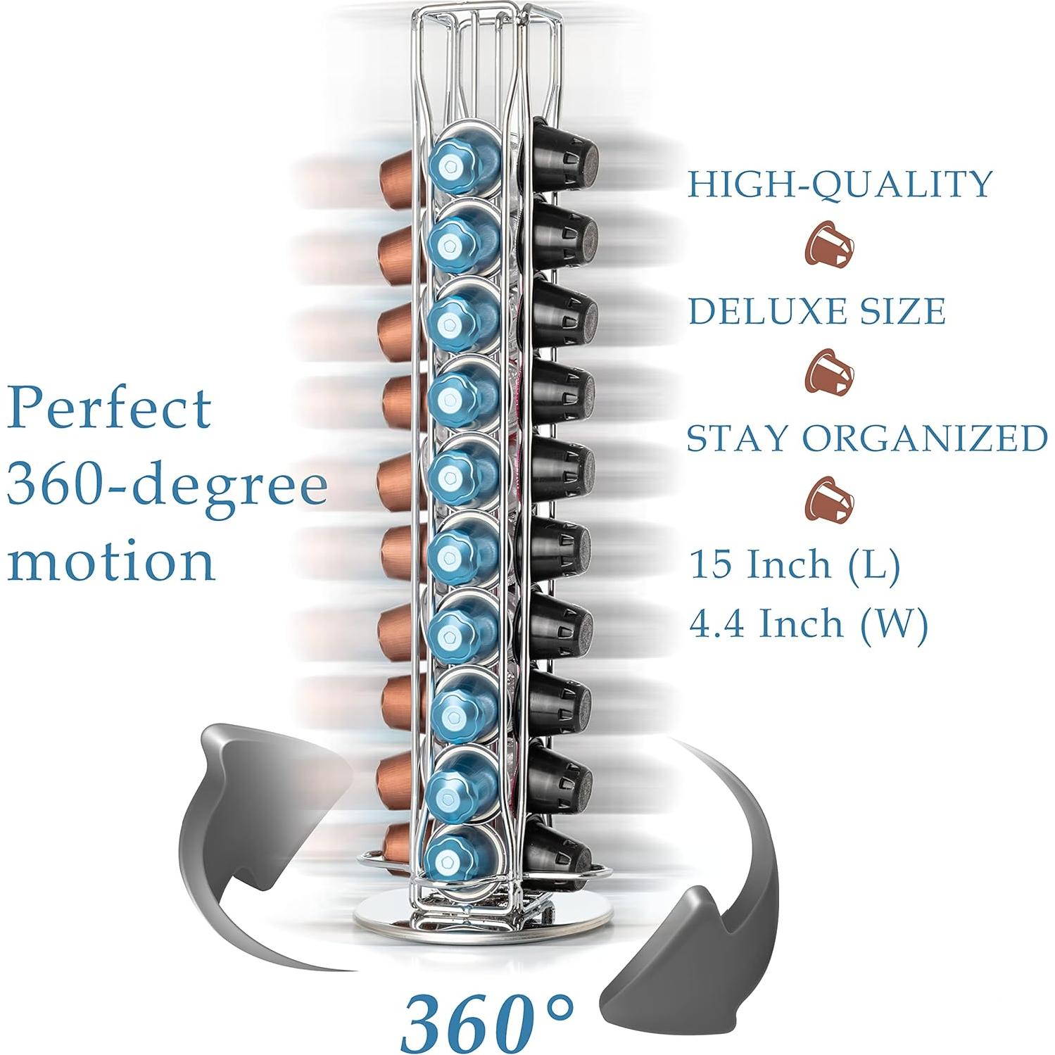 Soporte Giratorio para Cápsulas Mixpresso - Organizador 40 Cápsulas